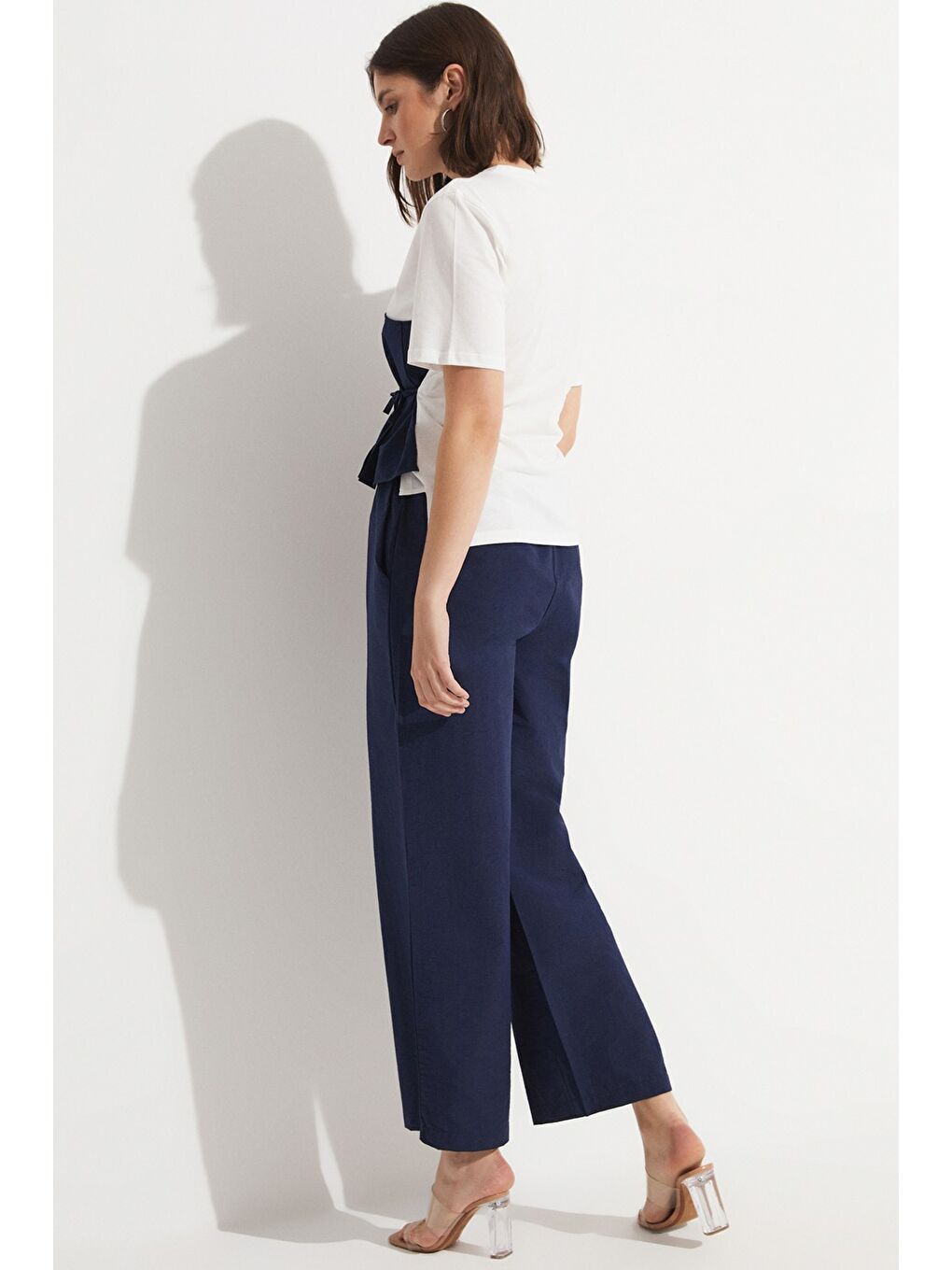 Lacivert Pantolon Bluz Takım-4