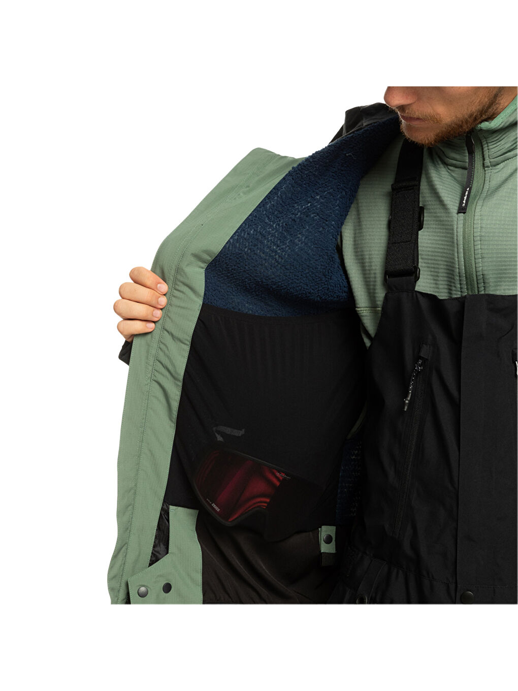 Yeşil Boundry Pt Erkek Bej Snowboard Pantolonu-7