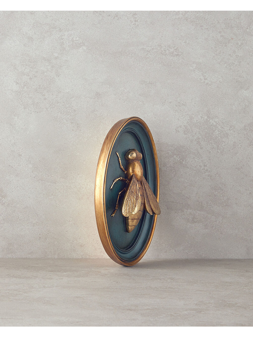 Fly Polyresin Duvar Aksesuarı Yağ Yeşili-1