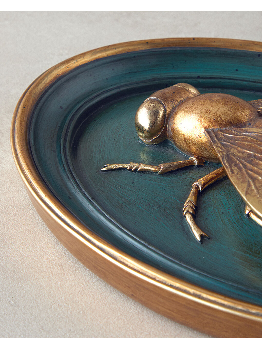 Fly Polyresin Duvar Aksesuarı Yağ Yeşili-2