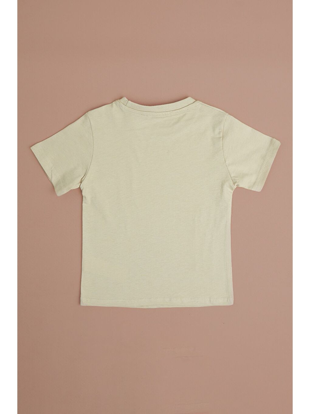 Bej Savage Adventure Baskılı Erkek Çocuk Tişört-1