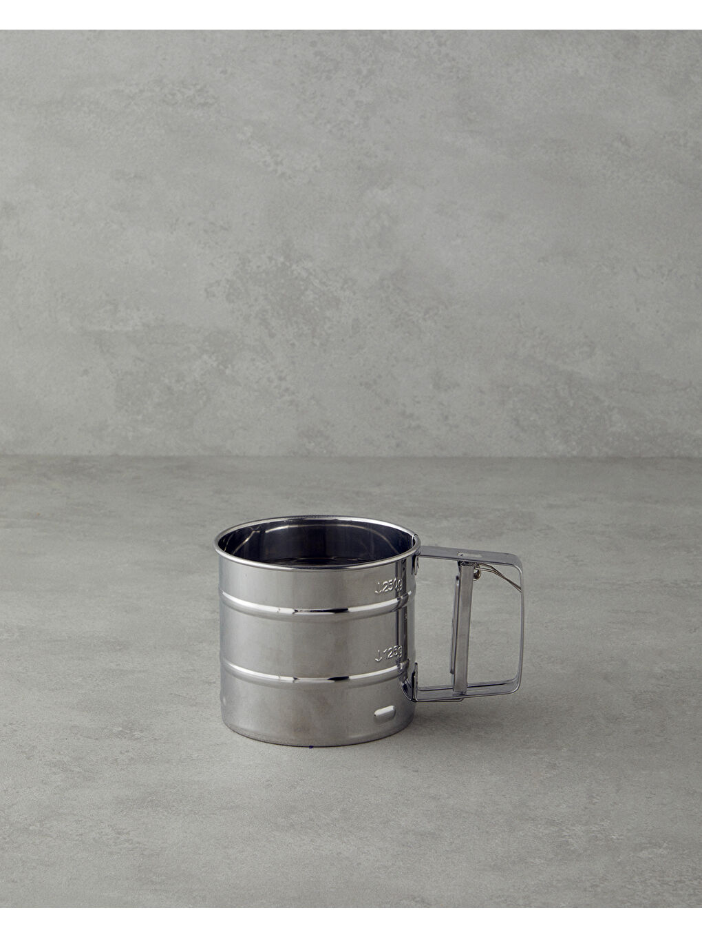 Rowena Paslanmaz Çelik Un Eleği Mutfak Gereci 10 cm Gri