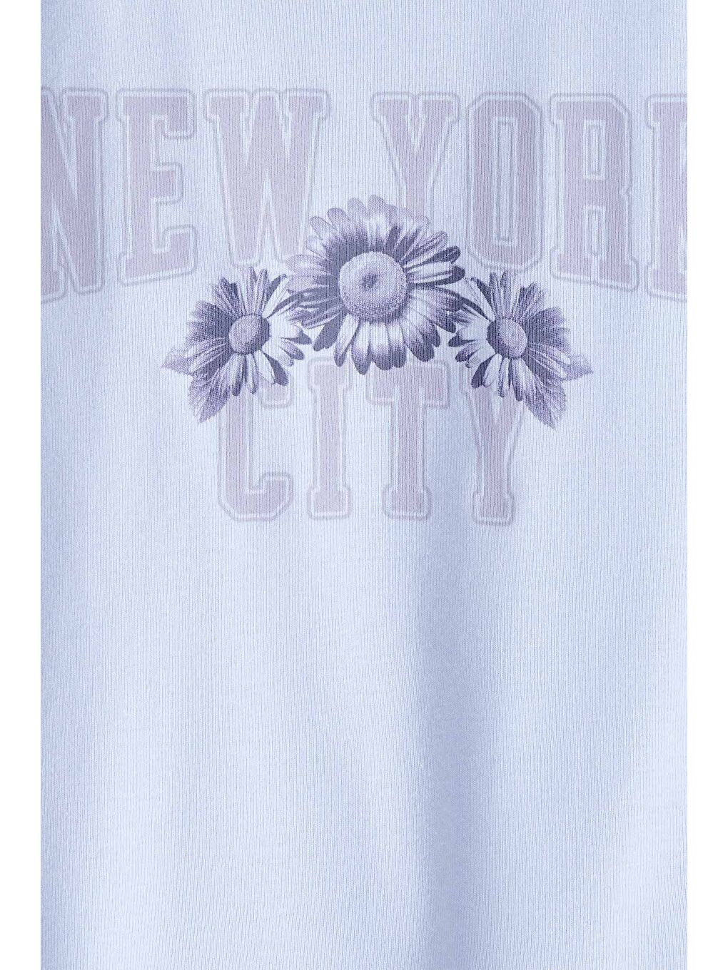 Kız Çocuk Mavi Tshirt-1