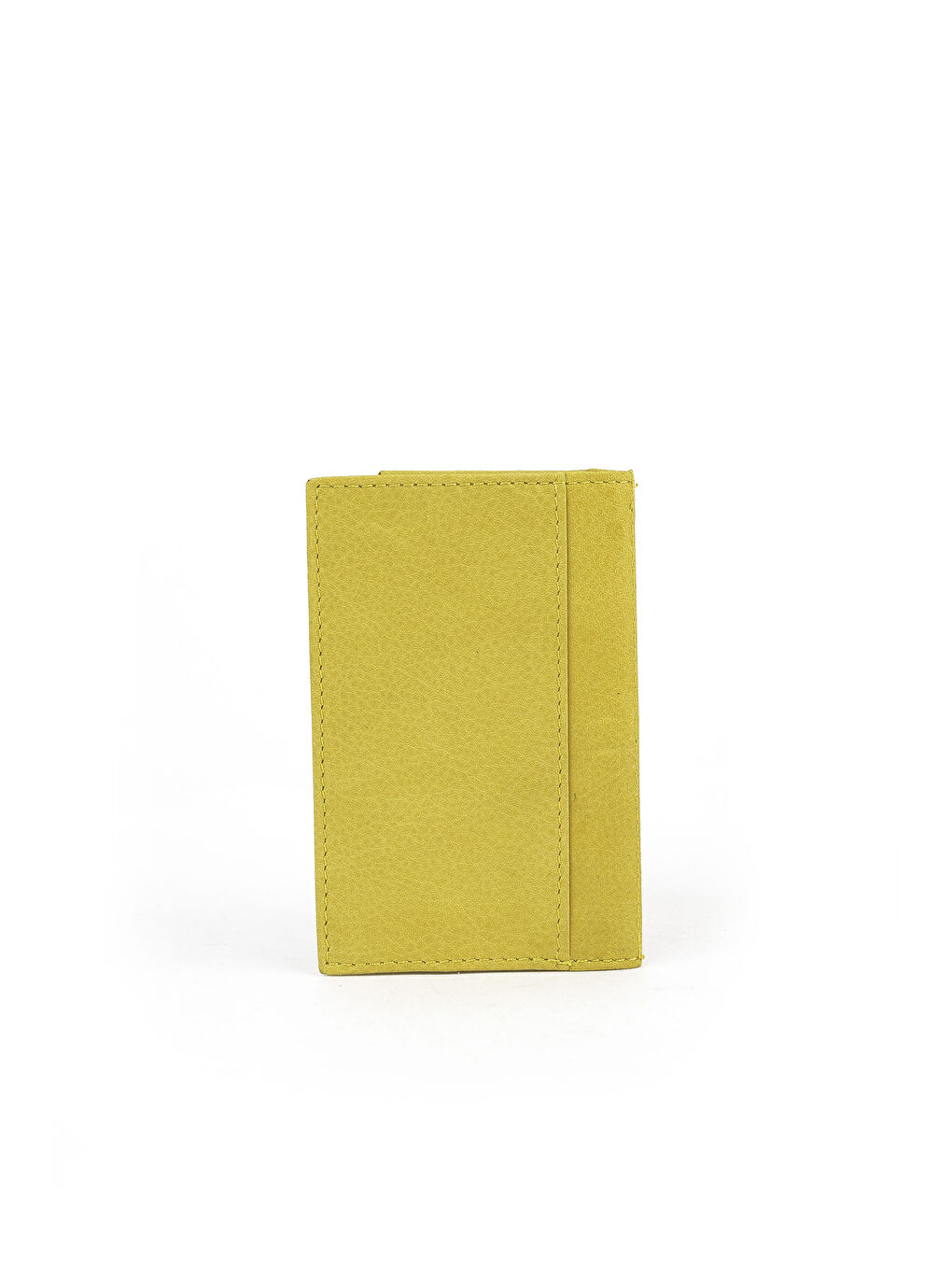 Unisex Hakiki Deri Kartlık 1539852Z03 Sarı-3