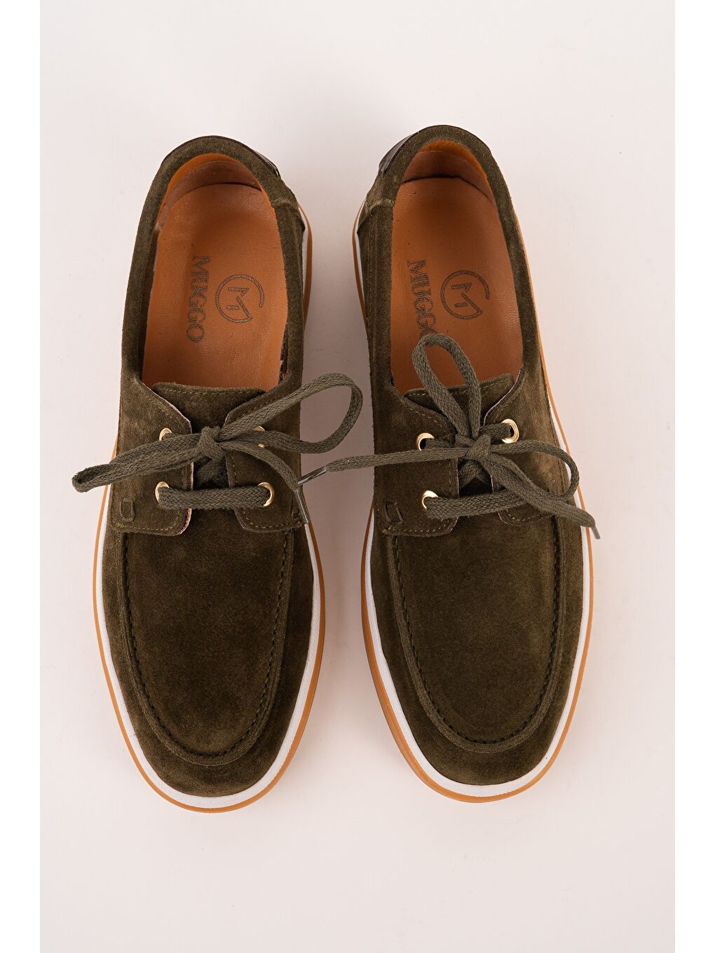 CRAFT Hakiki Süet Deri Bağcıklı Erkek Günlük Loafer Ayakkabı-4