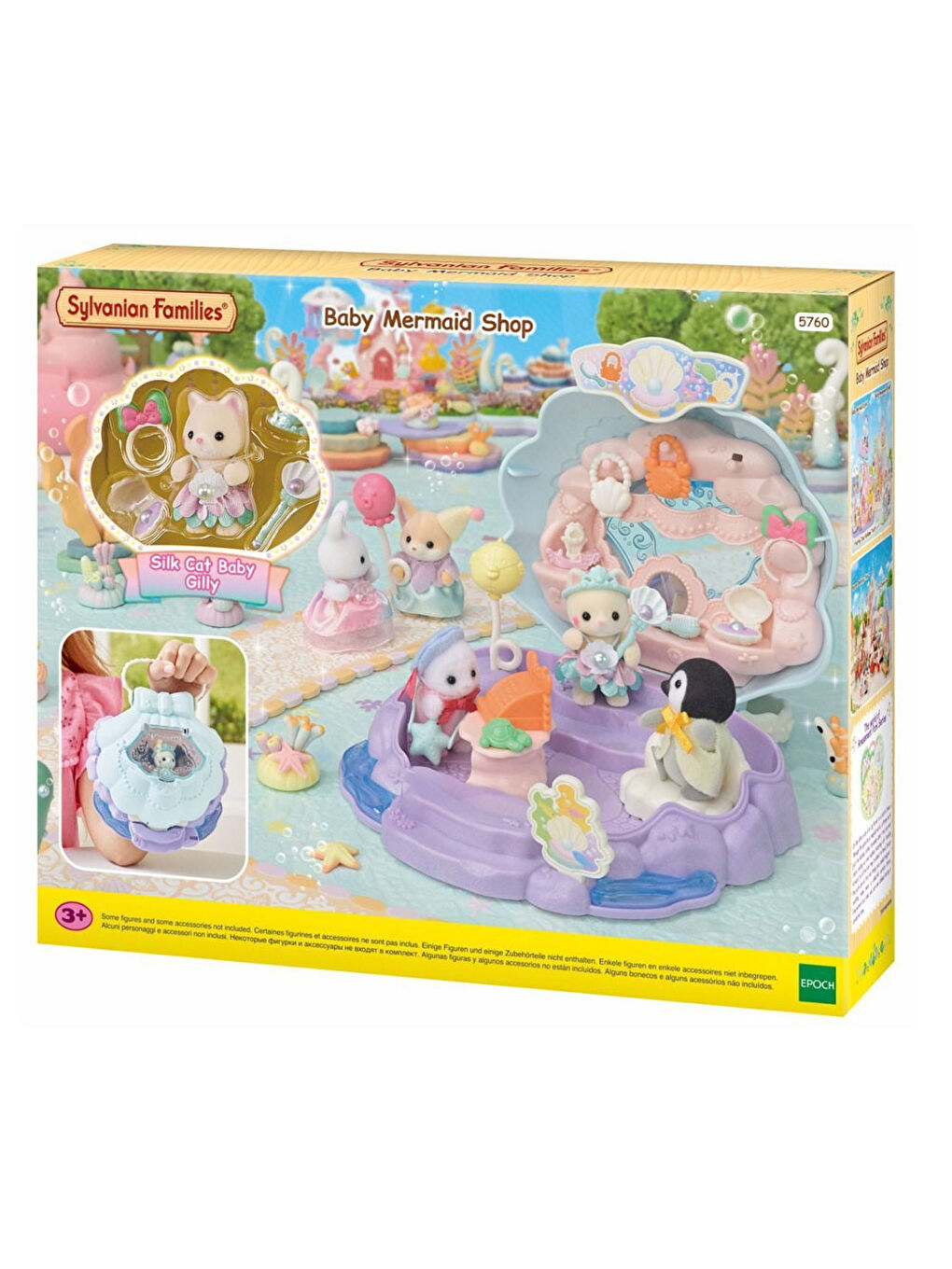 Sylvanian Families Renksiz Bebek Denizkızı Dükkanı 5760 - 2