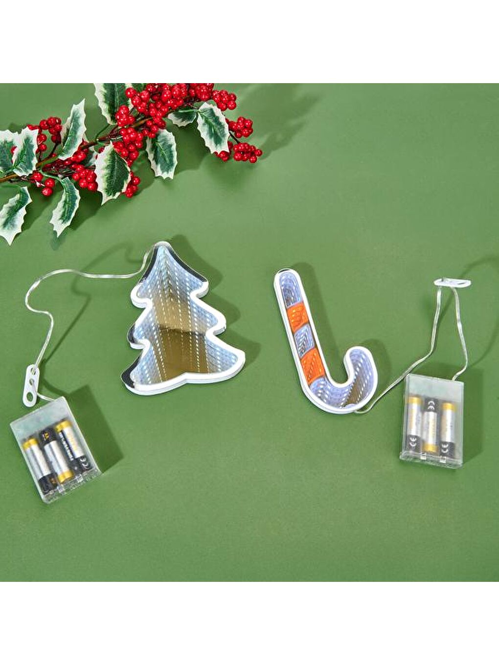 Karışık Aynalı Sonsuz Led - Asorti - 10x15 cm