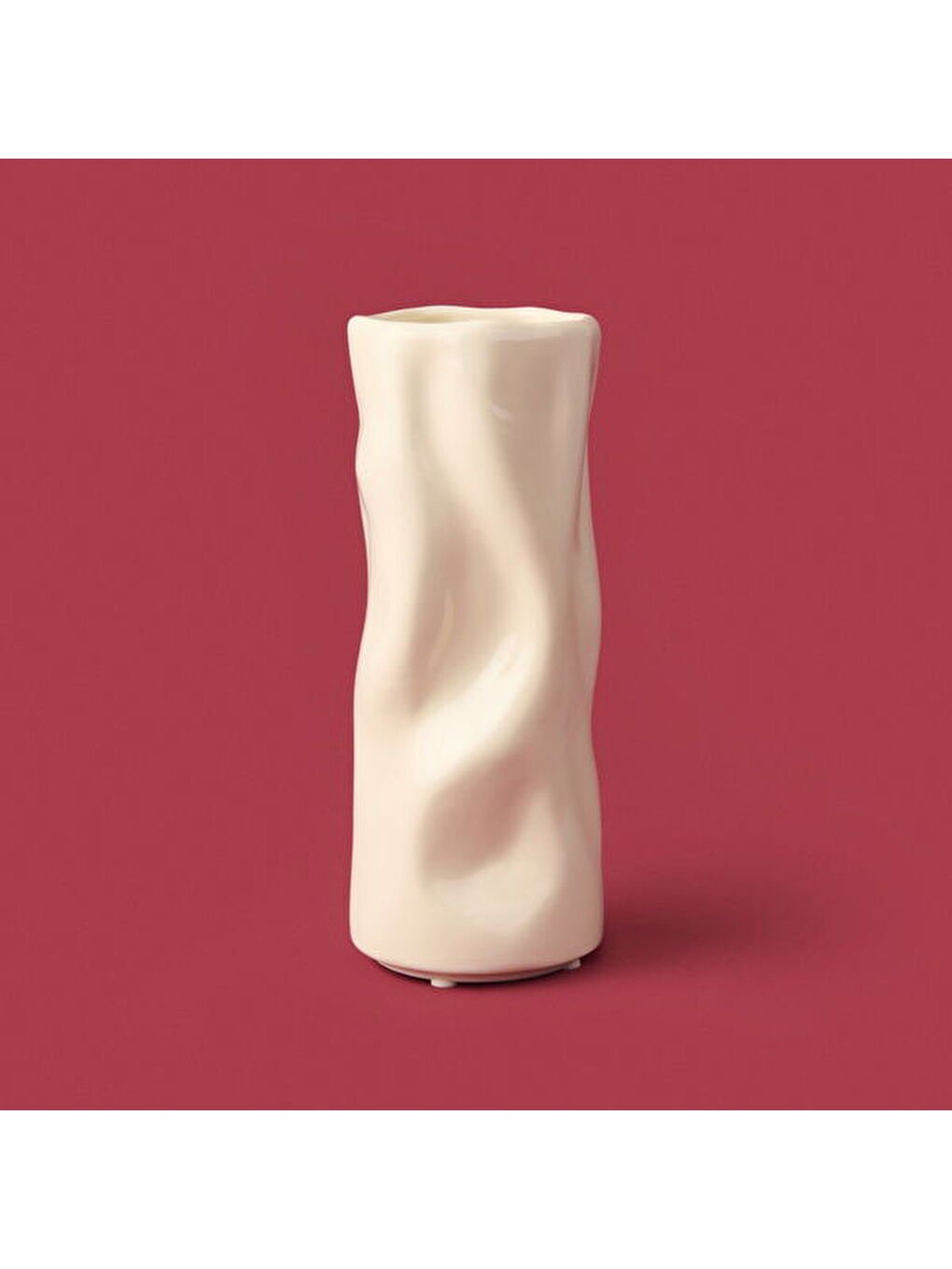 Deco Granny Summer Vazo - Beyaz - 26 cm