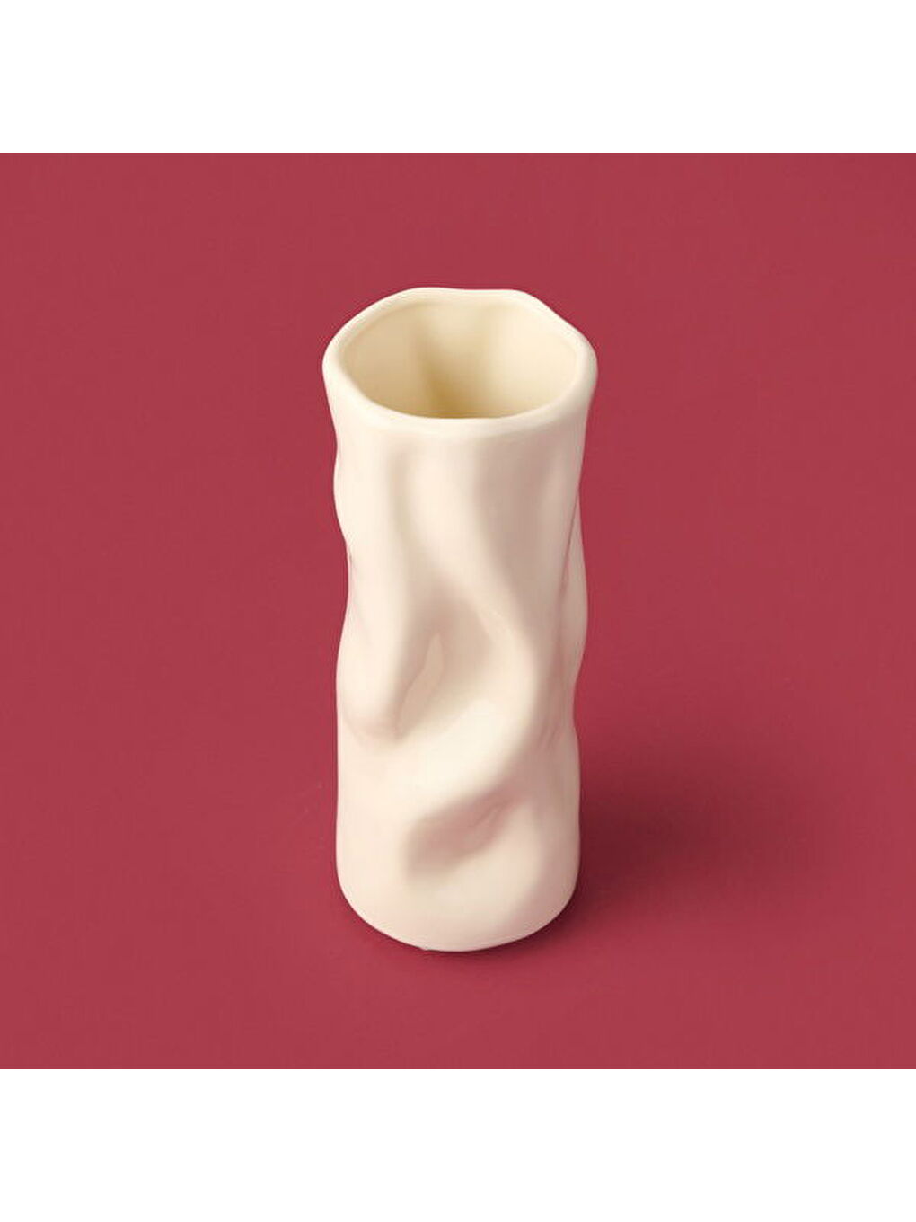 Deco Granny Summer Vazo - Beyaz - 26 cm-1