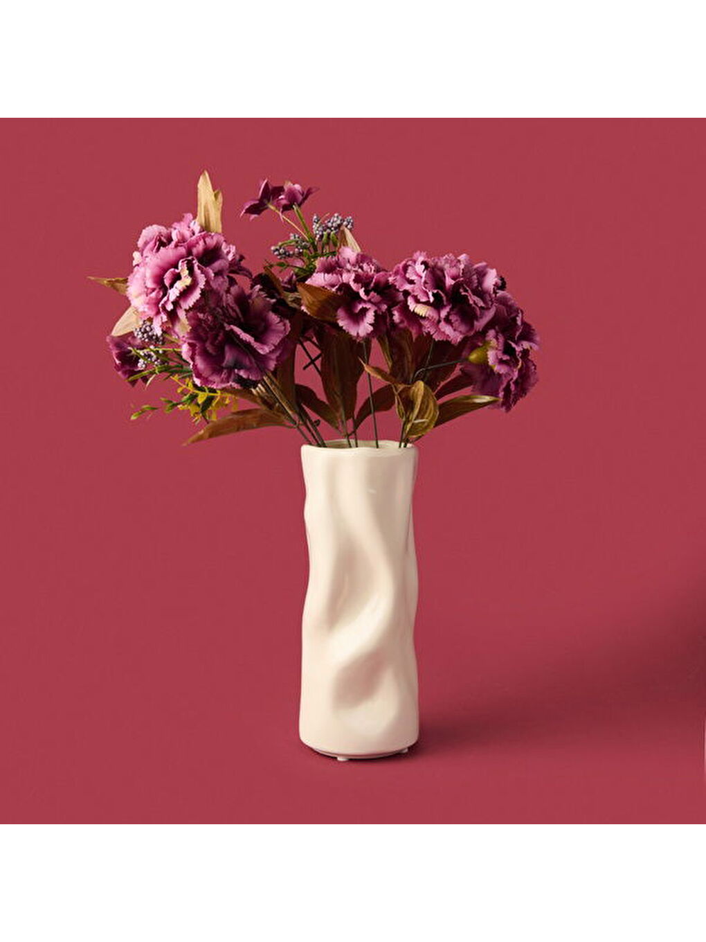 Deco Granny Summer Vazo - Beyaz - 26 cm-2