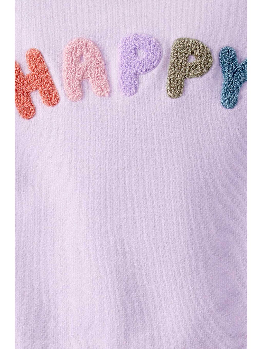 Kız Çocuk Mor Sweatshirt-2