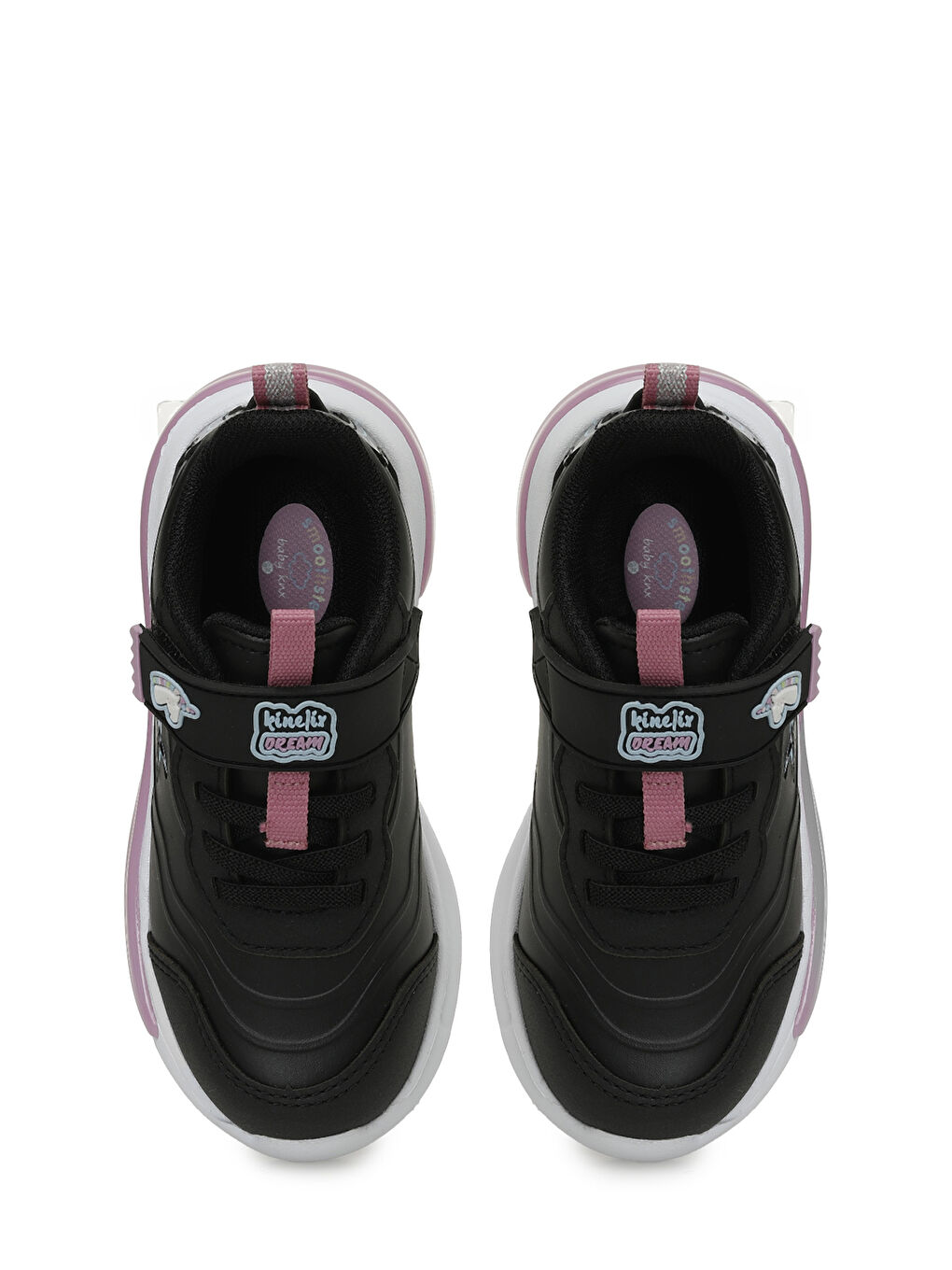 STACH PU P 4PR Siyah Kız Çocuk Spor Ayakkabı-3