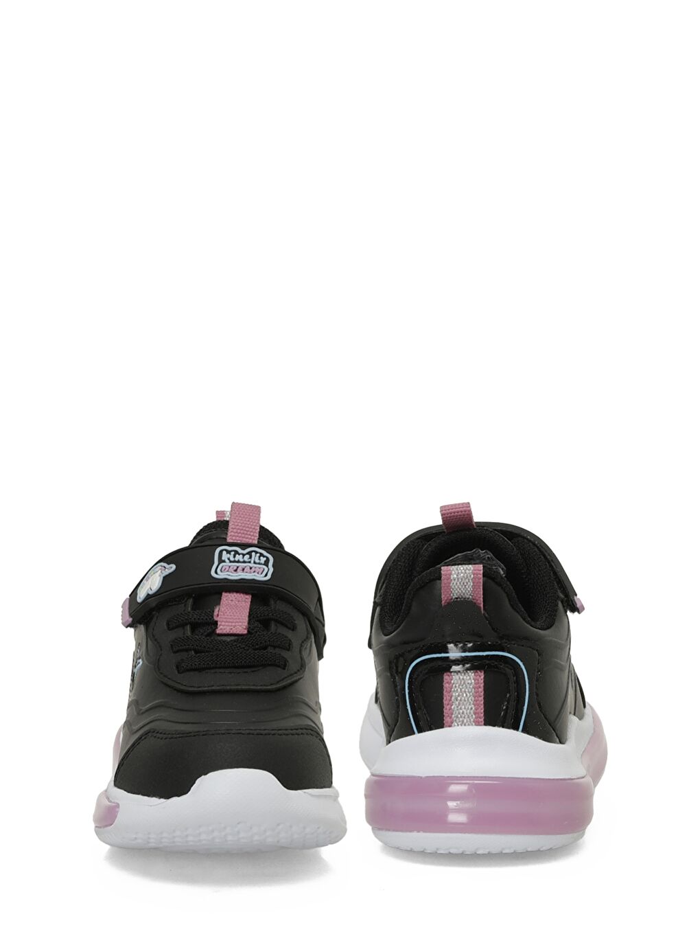 STACH PU P 4PR Siyah Kız Çocuk Spor Ayakkabı-4