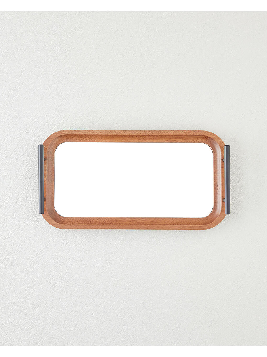 Kahverengi Frida Dekoratif Tepsi 19x36 cm Kahve