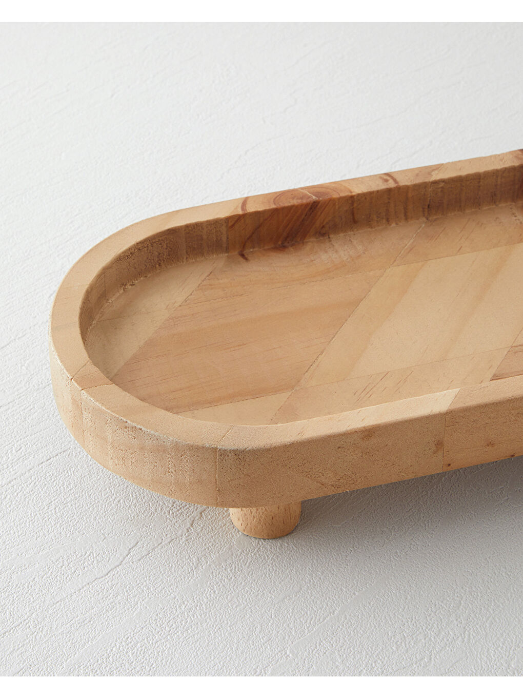 Lema Dekoratif Tepsi 42,8x14,8x5,5 cm Kahverengi-2