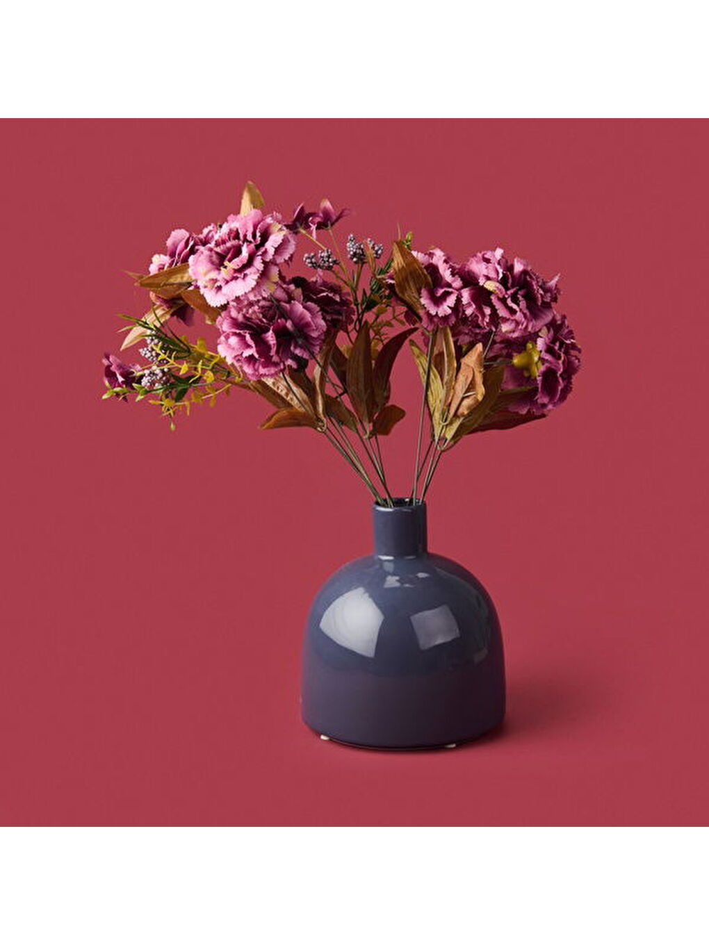 Deco Granny Summer Vazo - Mavi - 21 cm-2