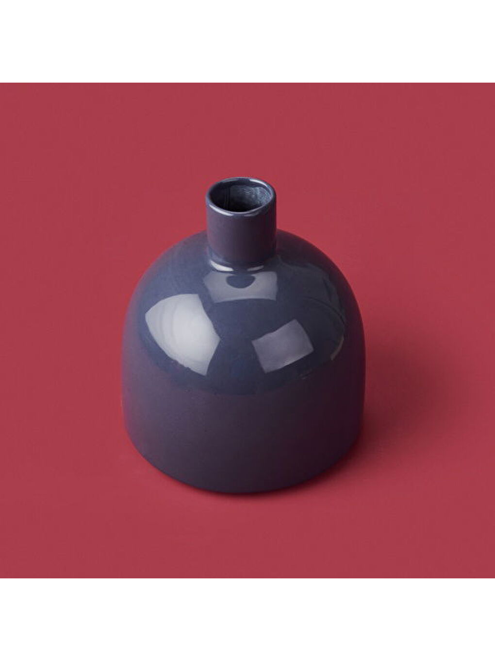 Deco Granny Summer Vazo - Mavi - 21 cm-3