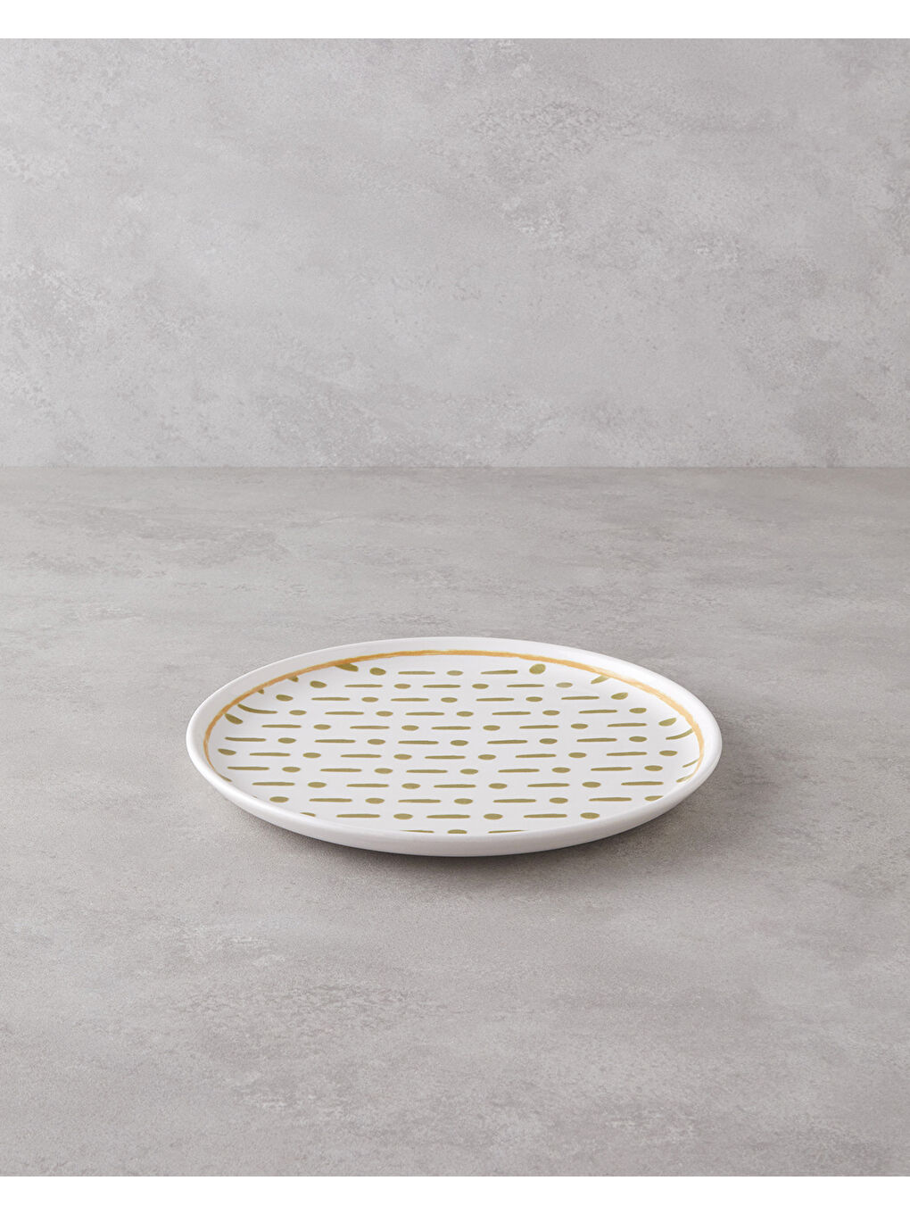 Fusion Seramik Servis Tabağı 26 cm Yeşil-1