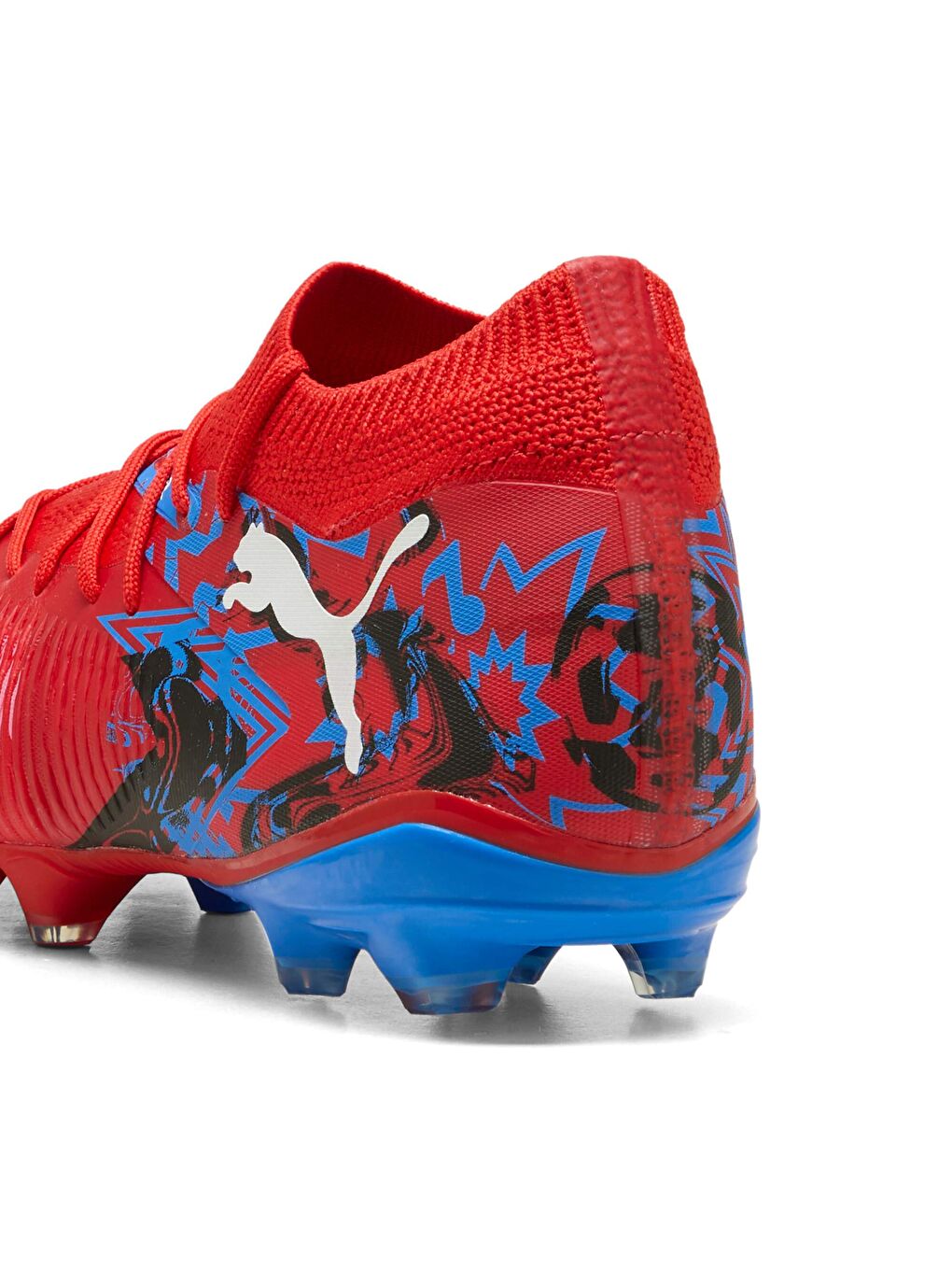 Kırmızı FUTURE 8 MATCH PLAYMAKERS FG/AG UNISEX Krampon-1