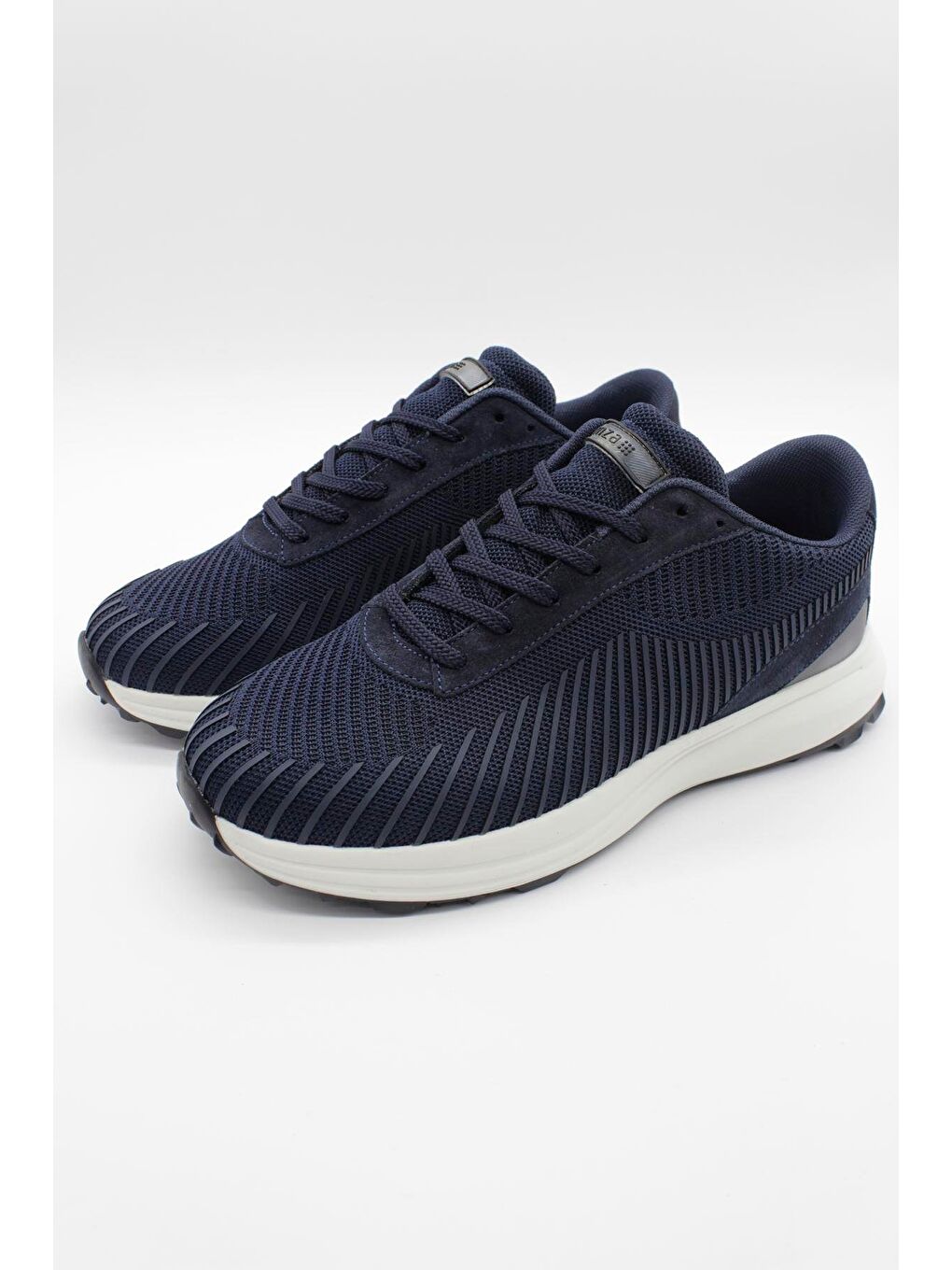 Koyu Lacivert Bağcıklı Casual Ayakkabı 1033245153-3