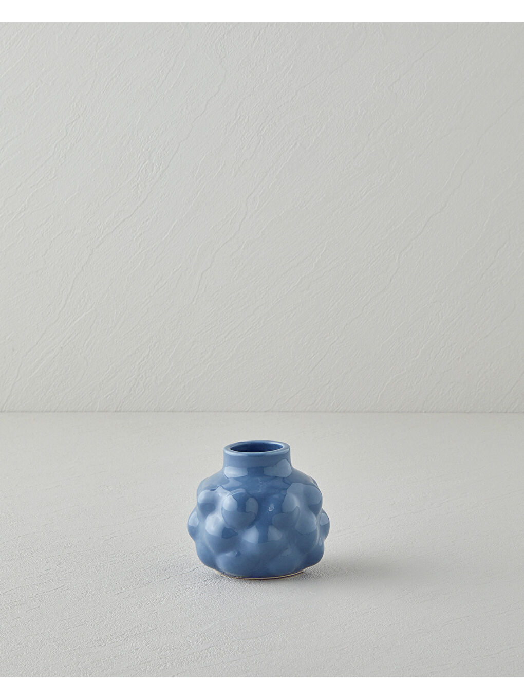 Creil Vazo 10x10x8,5 cm Mavi