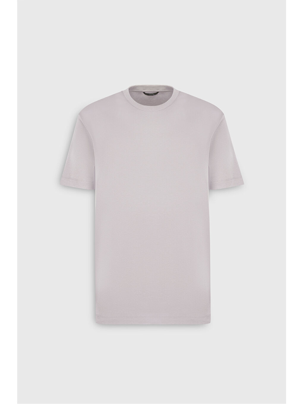 Bej Erkek Taş %100 Pamuk Modern Fit Normal Kesim Bisiklet Yaka Tişört-7