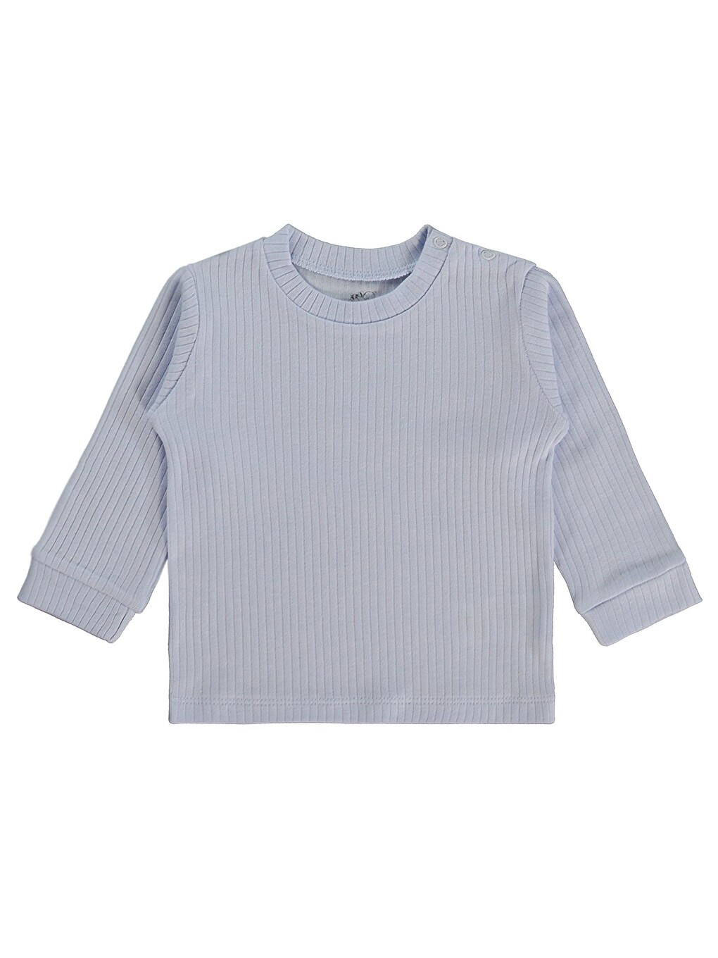 Basic 3'lü Set 6-18 Ay Sweatshirt - Mavi-3