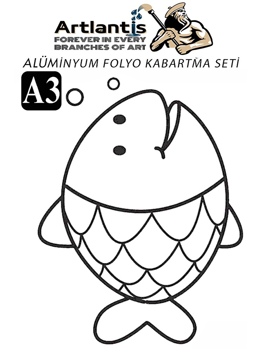 Alüminyum Folyo Kabartma Seti A3 30x40 Cm 1 Paket Aliminyum Folyo Seti Kabartma Seti Sanatsal Hobi