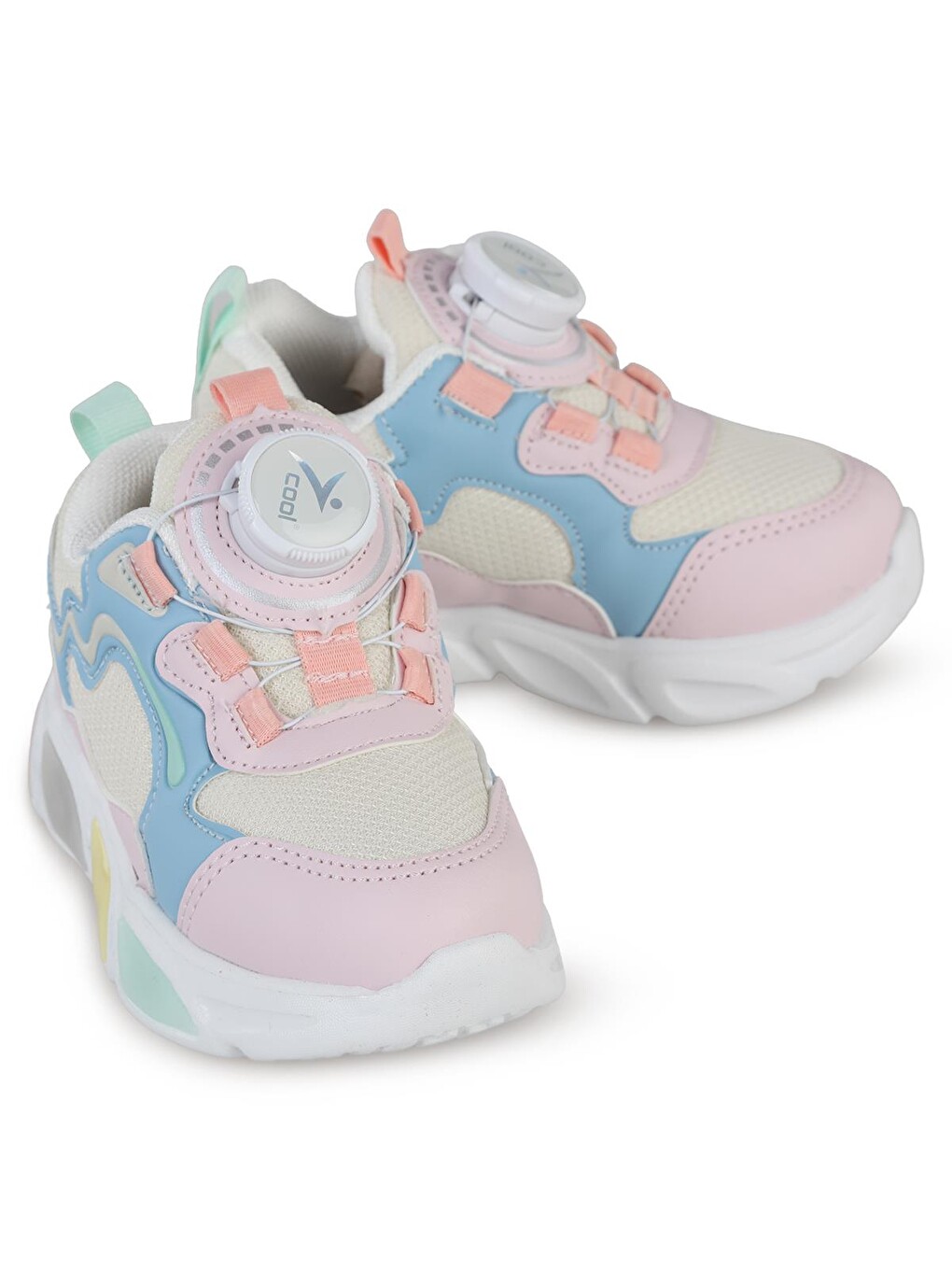 Pembe Sport Elliot Bebe 22-25 Numara Spor Ayakkabı - Pudra-4