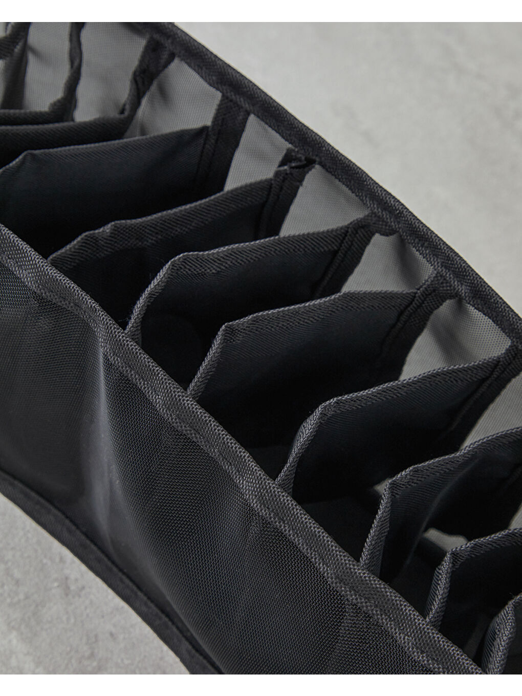 Sylvia Polyester Organizer Siyah-2