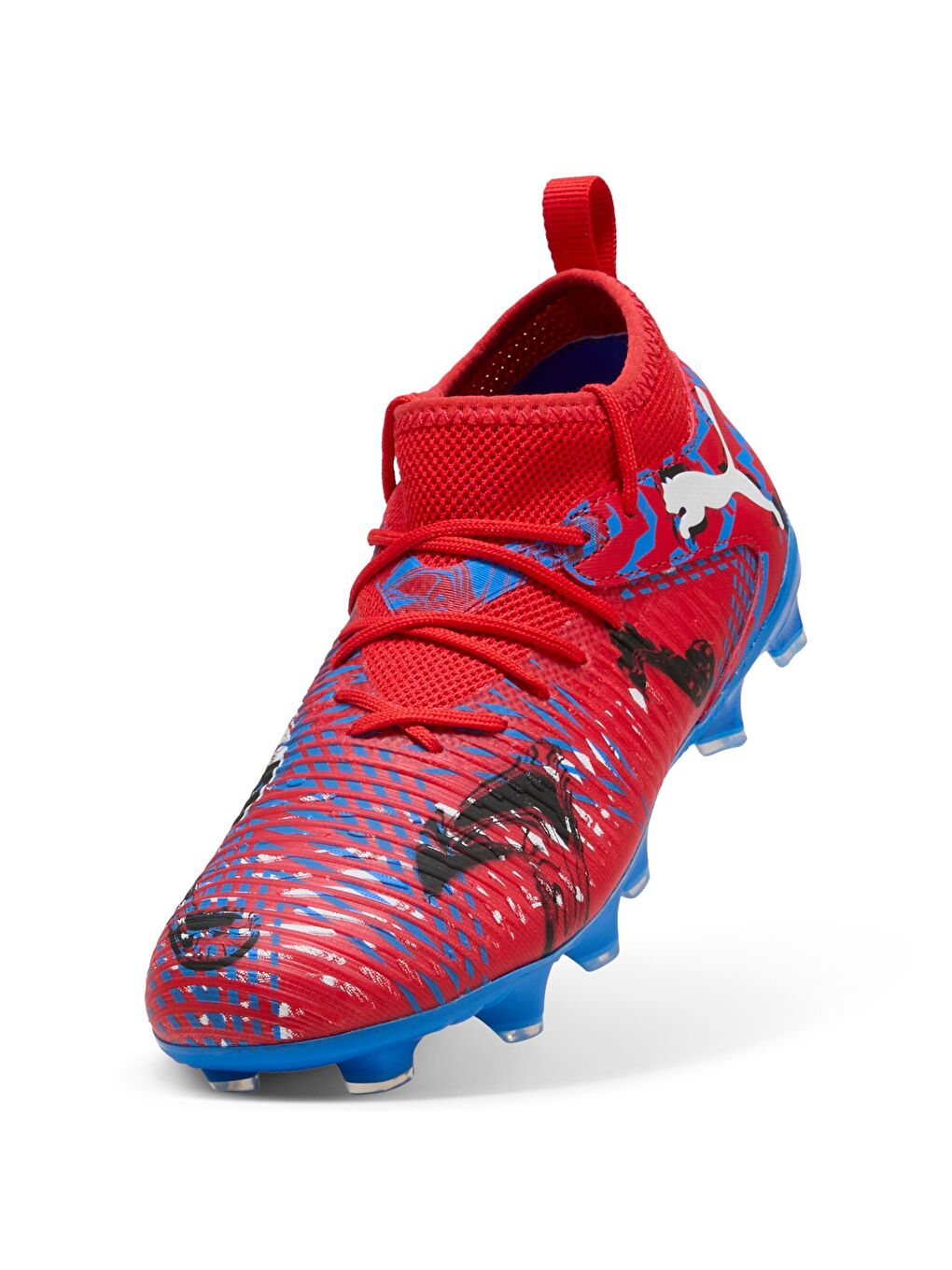 Kırmızı FUTURE 8 MATCH PLAYMAKERS FG/AG Genç Krampon-4