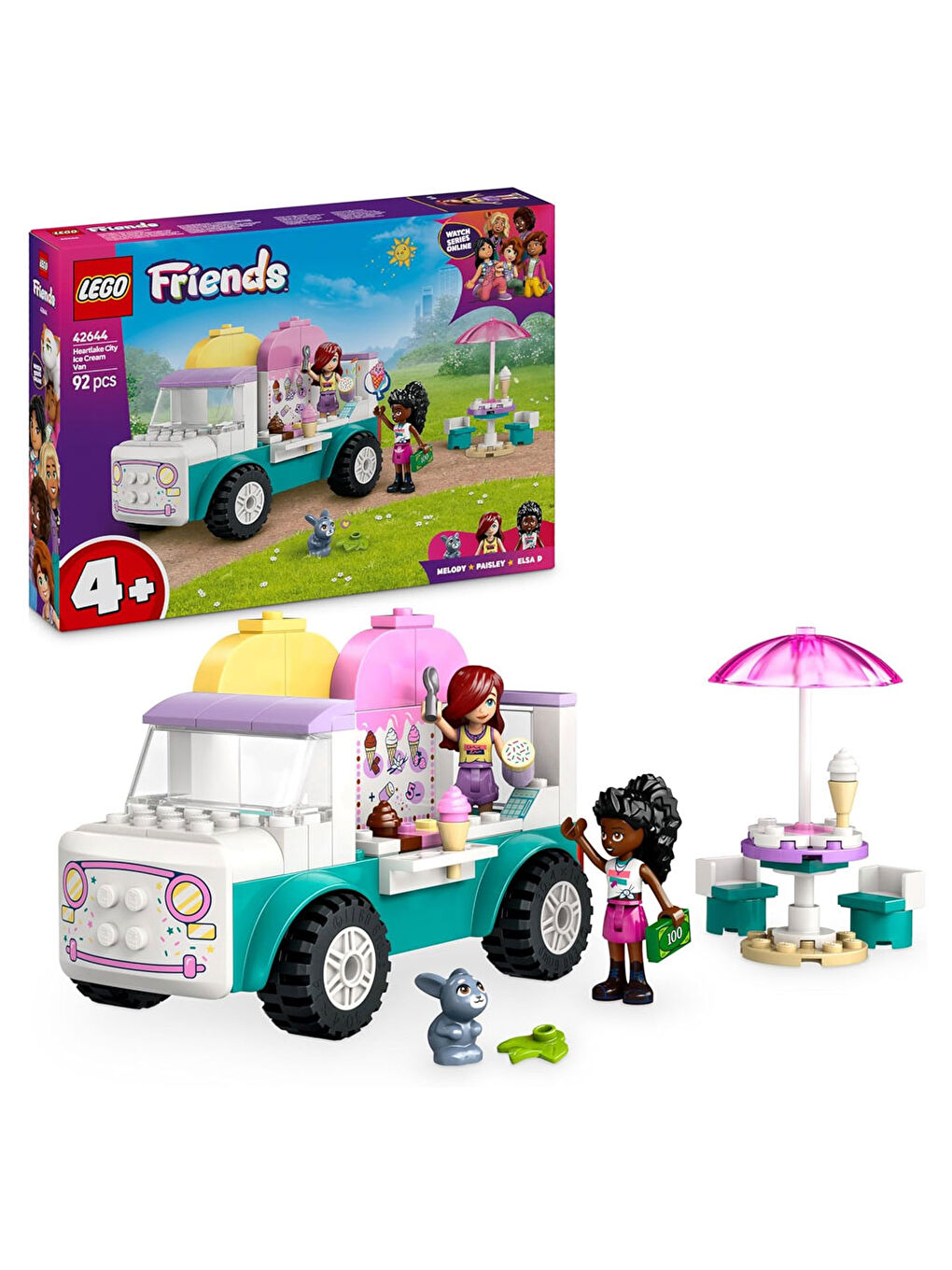 Lego Friends Heartlake City Dondurma Kamyonu 42644