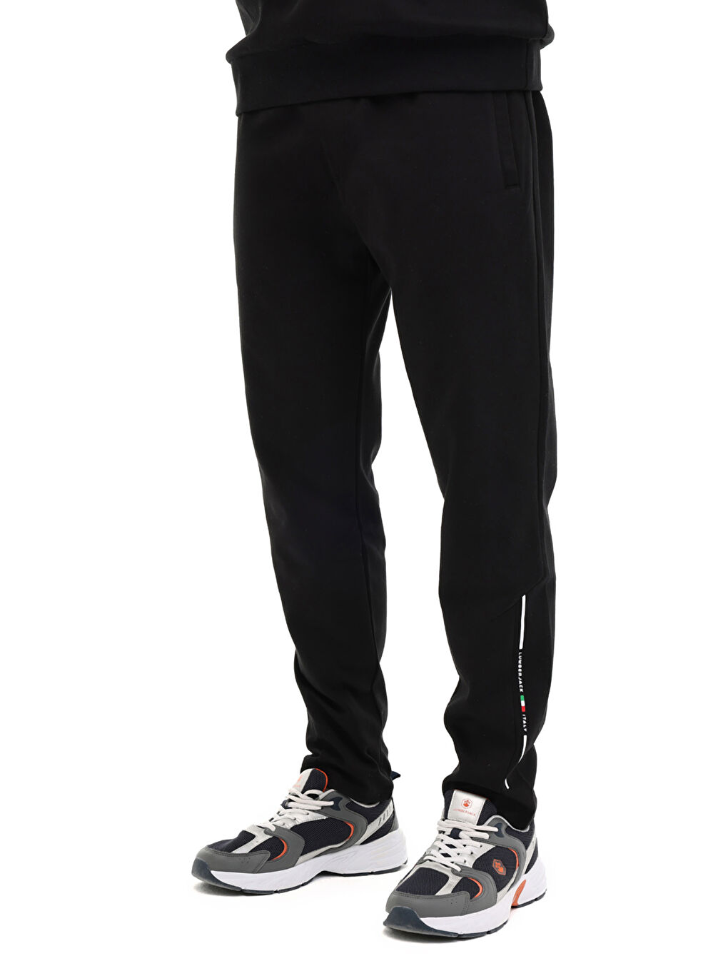 ML RENATO 22ITL 1031 6FX Siyah Erkek Eşofman Altı