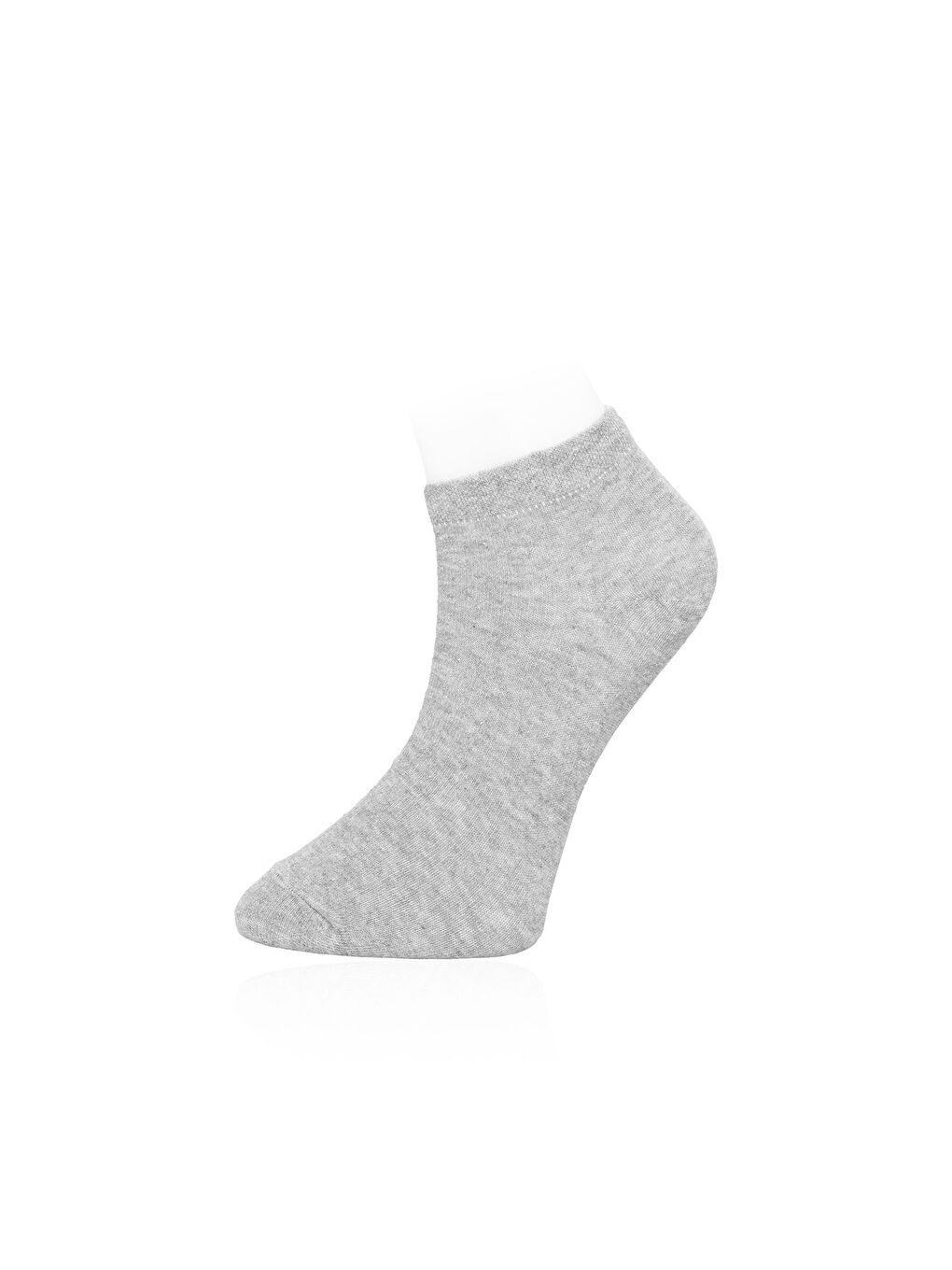 Beyaz 12'li Erkek Karışık Renk Pamuklu Kaliteli Patik Çorap-4