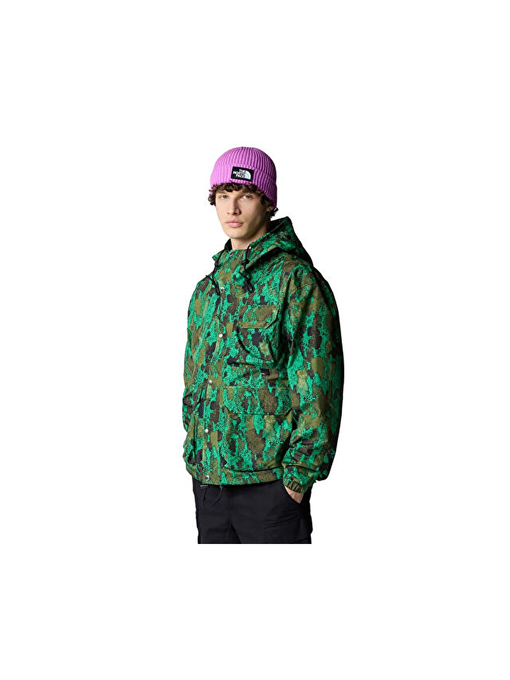 M M66 Utilty Rain Jacket Erkek Yağmurluk Nf0a7urvsho1 Yeşil-2