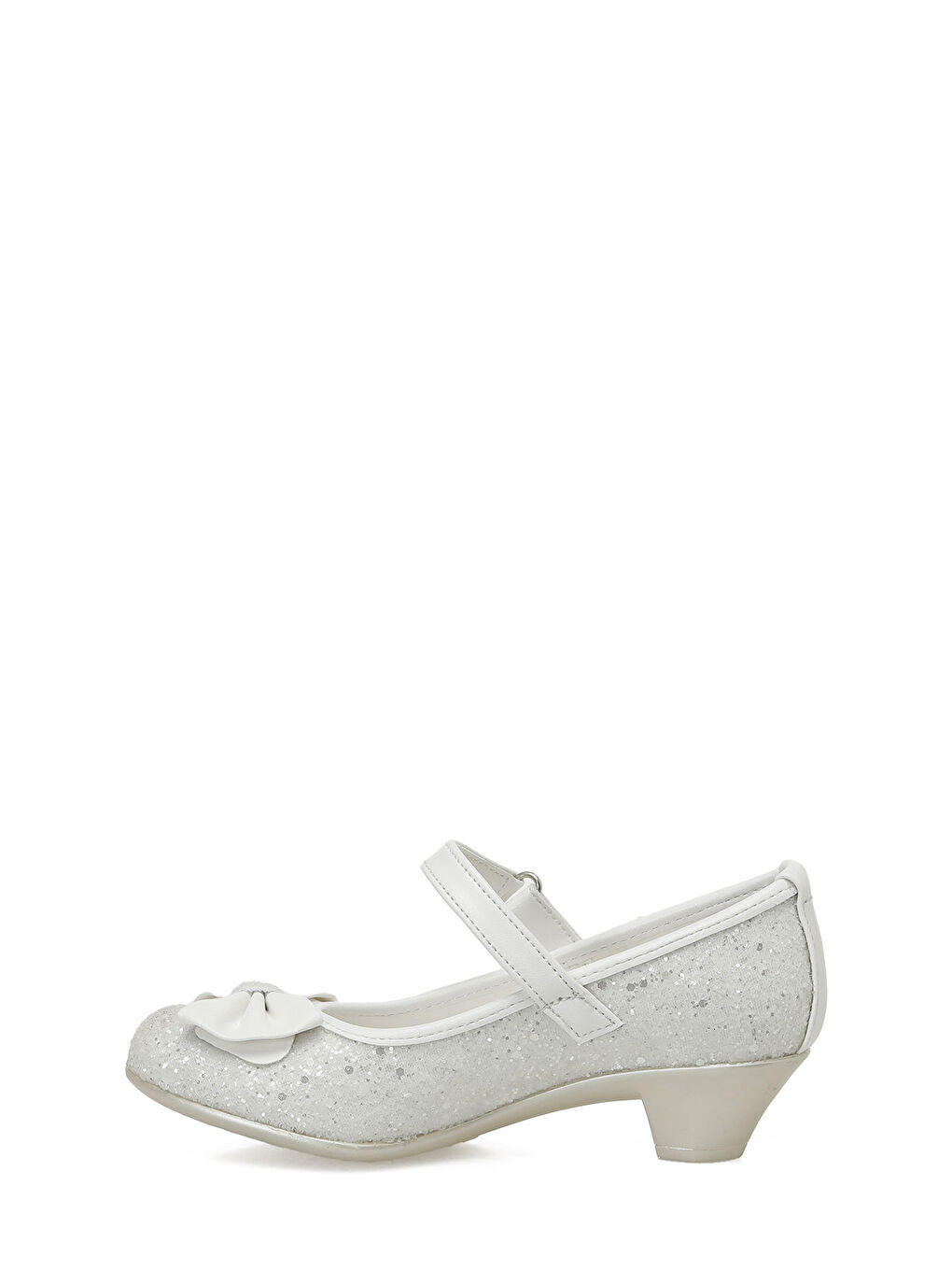 LARINA F 5FX Beyaz Kız Çocuk Topuklu Ayakkabı-2