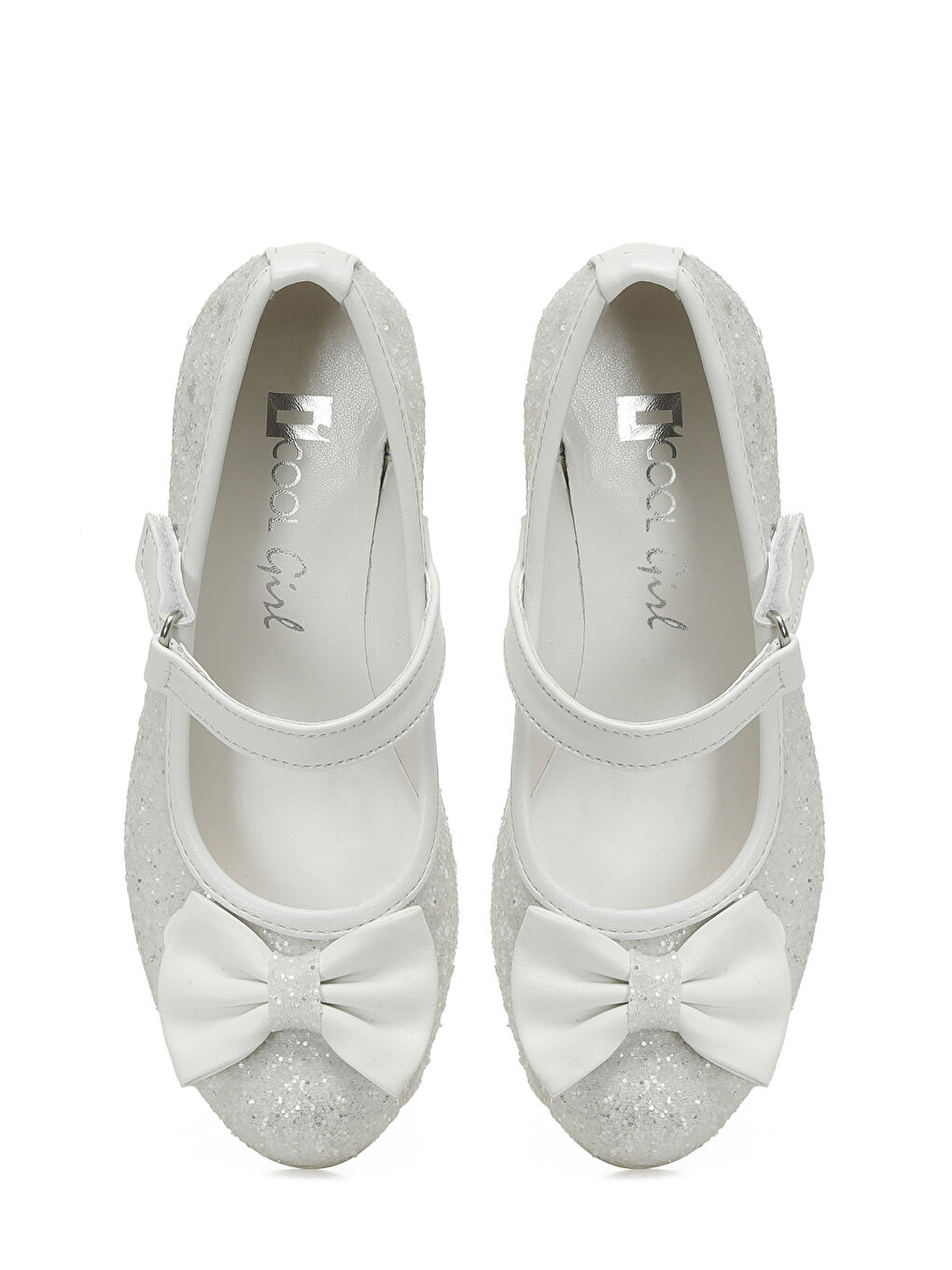 LARINA F 5FX Beyaz Kız Çocuk Topuklu Ayakkabı-3