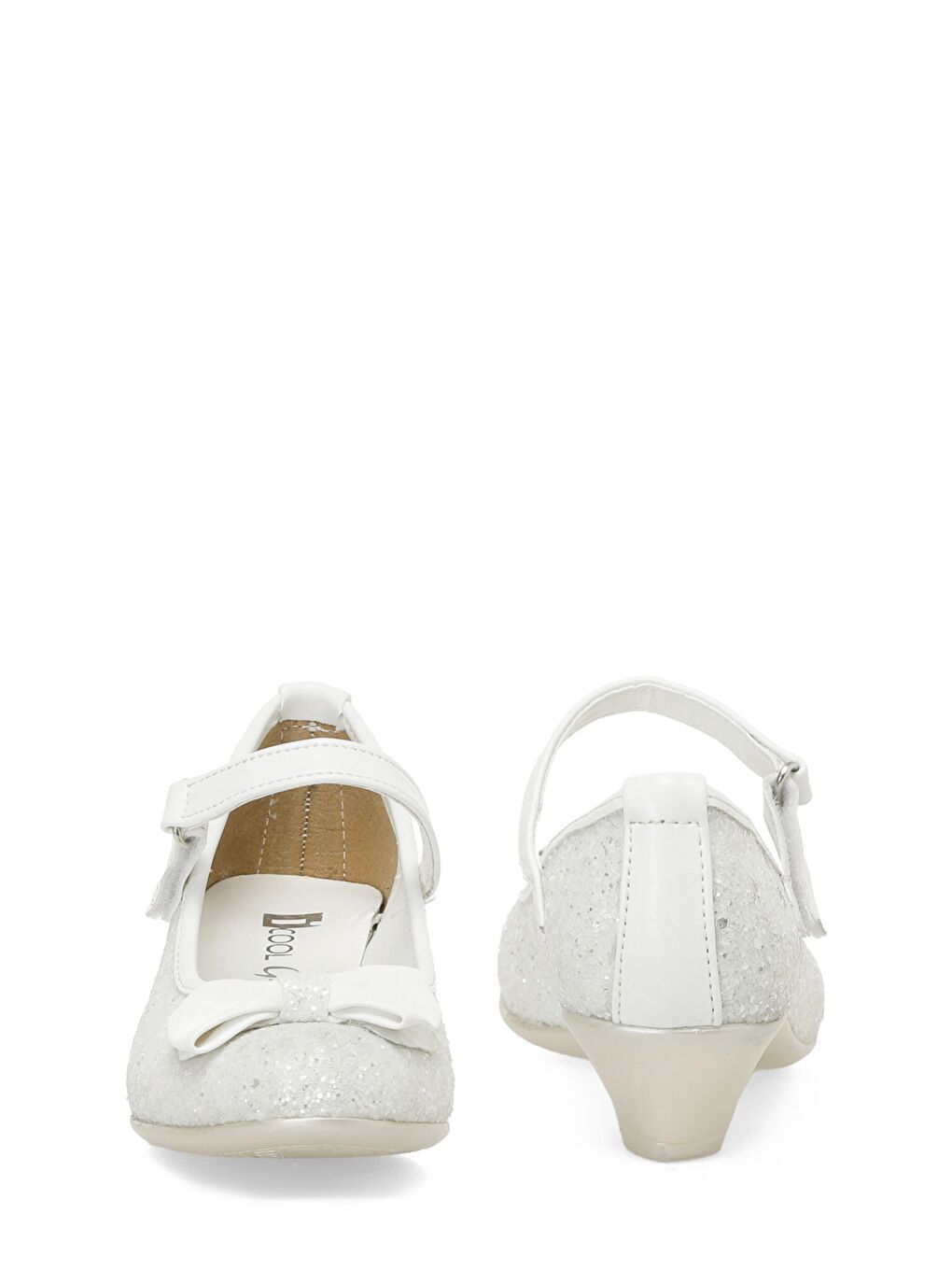 LARINA F 5FX Beyaz Kız Çocuk Topuklu Ayakkabı-4
