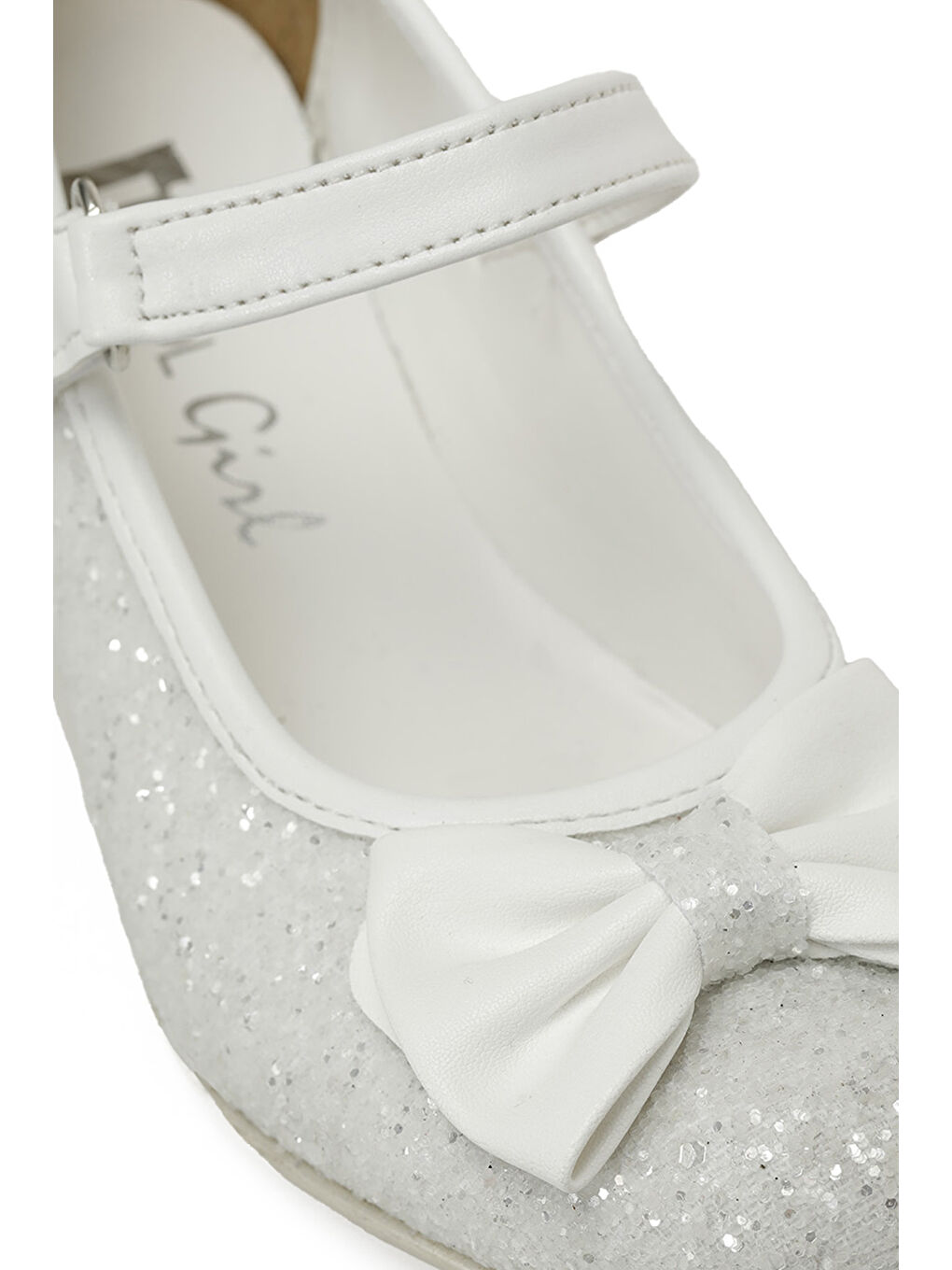 LARINA F 5FX Beyaz Kız Çocuk Topuklu Ayakkabı-6