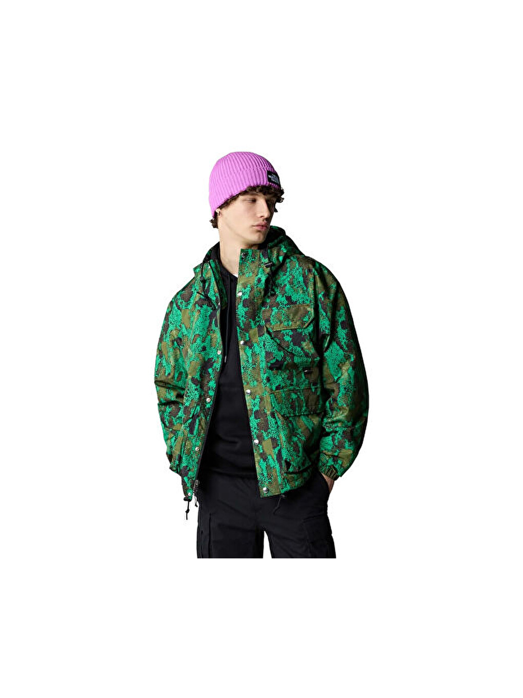M M66 Utilty Rain Jacket Erkek Yağmurluk Nf0a7urvsho1 Yeşil-5