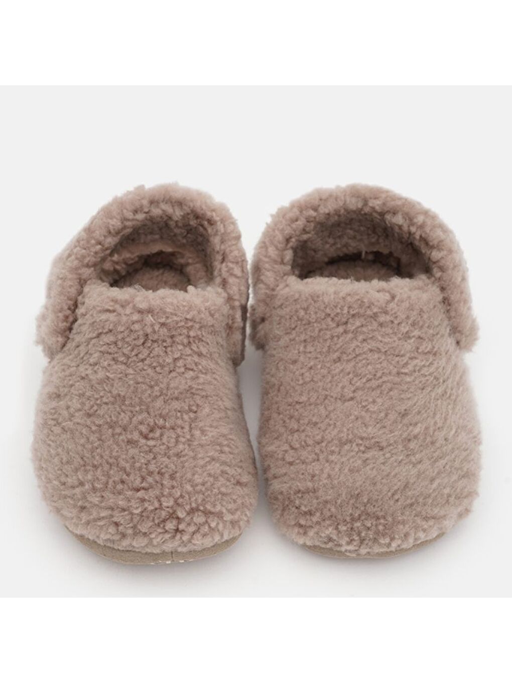 Kahverengi Classic Cozzzy Slipper K Unisex Çocuk Yünlü Terlik 210856-195-4