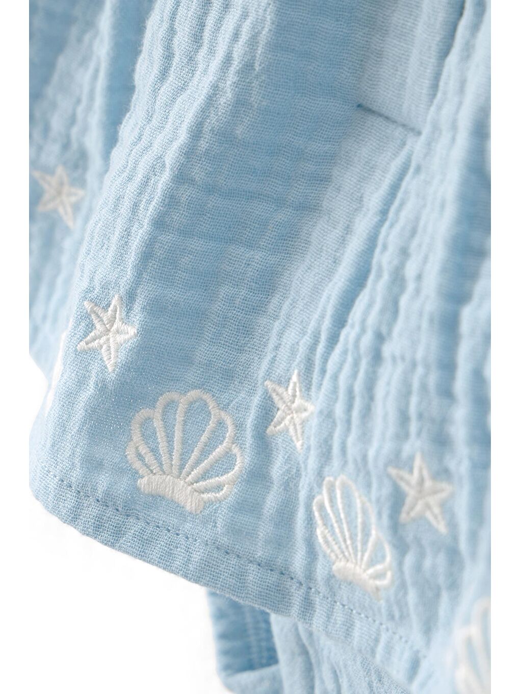 Kız Bebek Bodyli Elbise 3 Ay-24 Ay Mavi-1