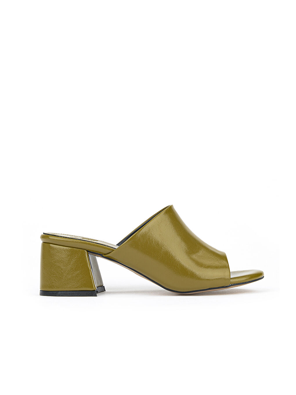 Kadın Topuklu Terlik 161996Z304 Yeşil