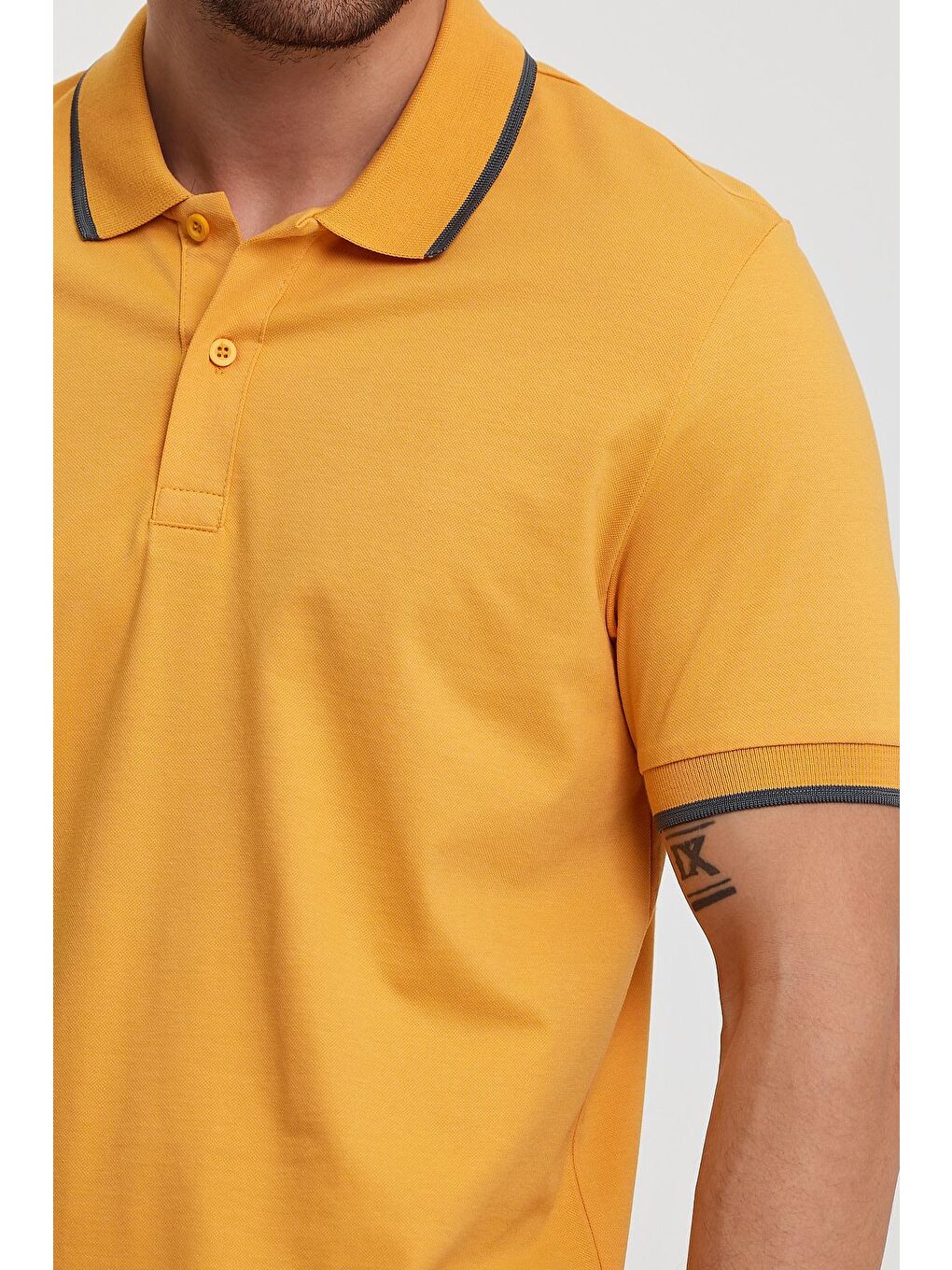 Rodi Hardal Sarı Erkek Polo Yaka T-shirt - 2