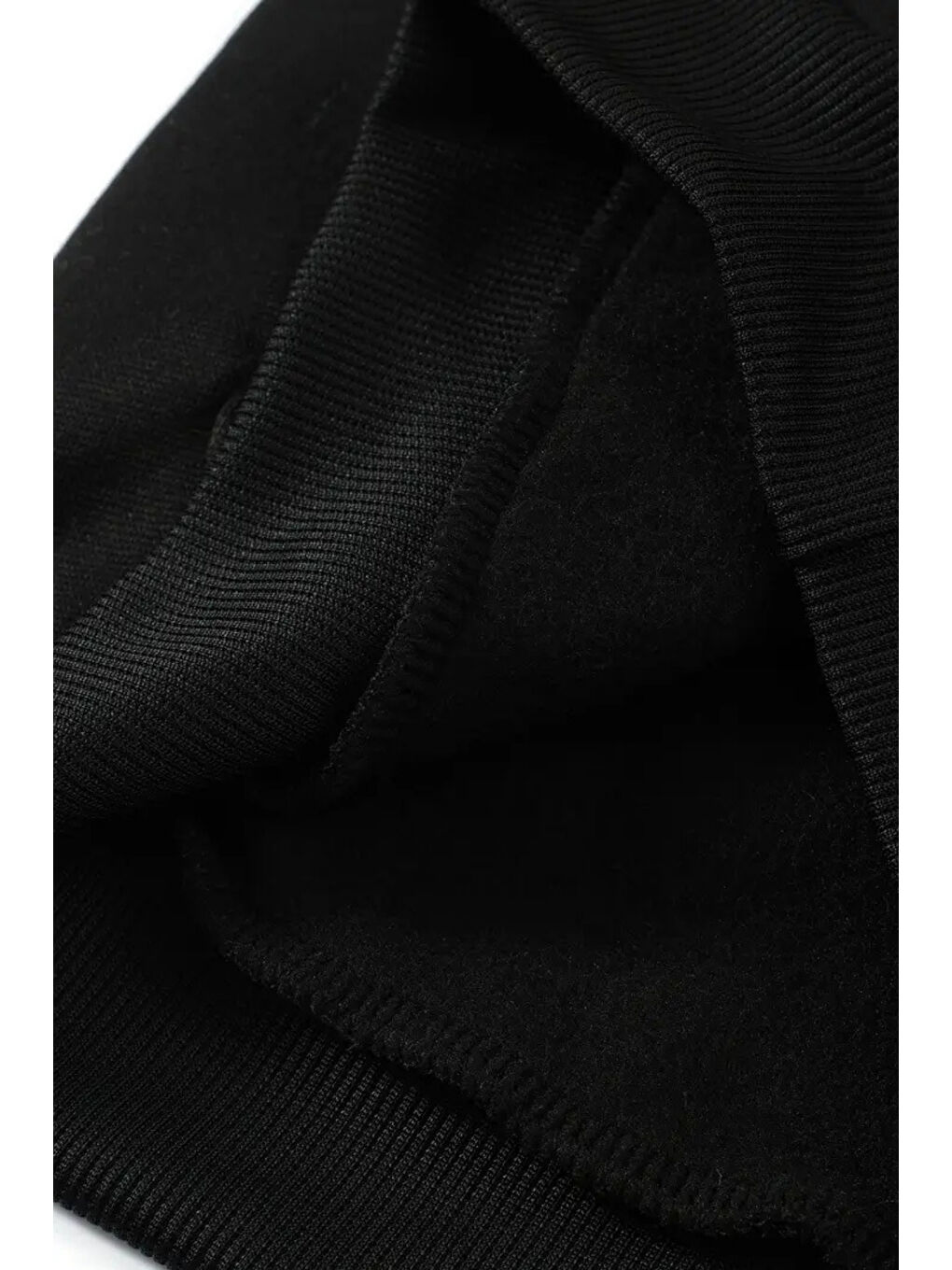 Lacivert Kız - Erkek Çocuk Basic Fermuarlı Kalın 3 İplik Kışlık Okul Sweat Ak1815-3