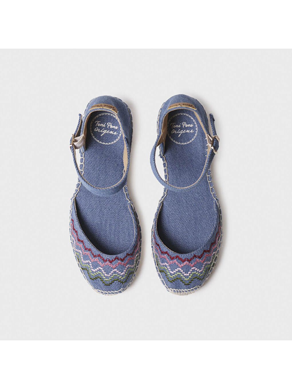 Lacivert Kadın Sandalet Jessie Denim-2