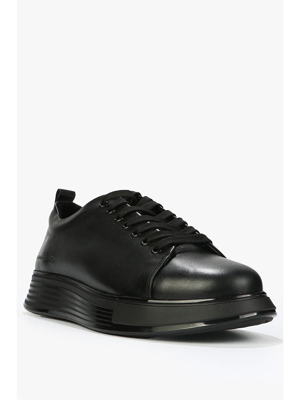 Karışık Rabat Siyah Erkek Günlük Ayakkabı-1