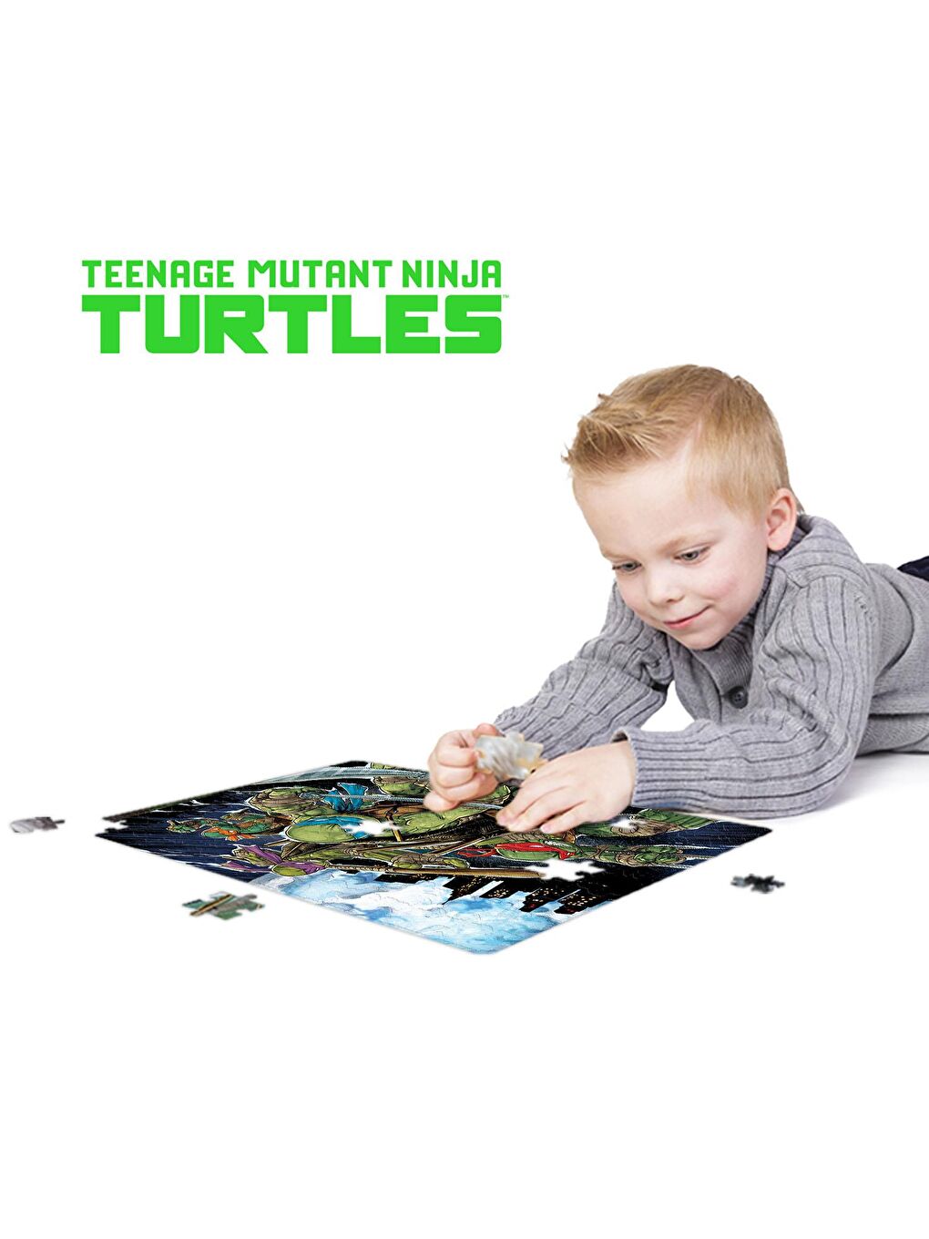 Prime 3D Ninja Kaplumbağalar 500 Parça Yetişkin Puzzle 32721 - 1