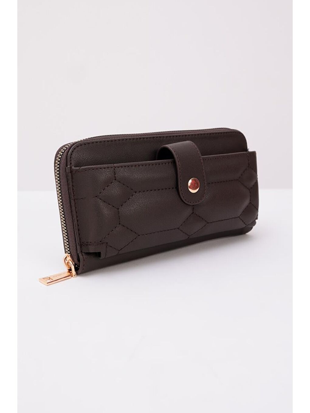 Kahverengi Kahve-Büyük Boy Cüzdan-1