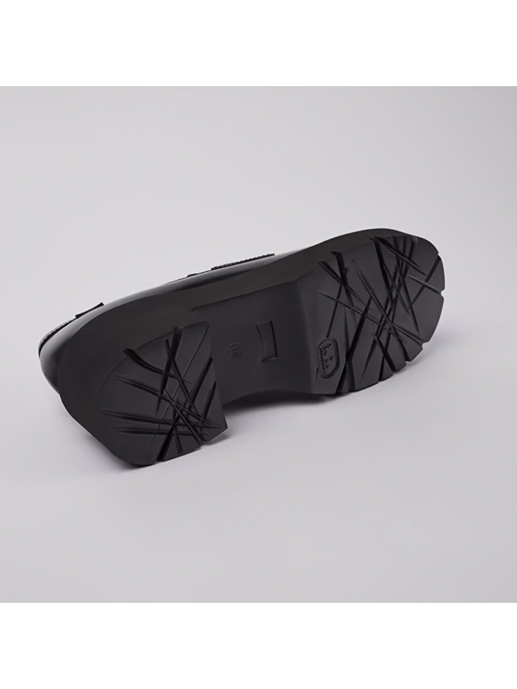 Kadın Siyah Kalın Topuklu Loafer Ayakkabı  K201425-002 Milah Black-4